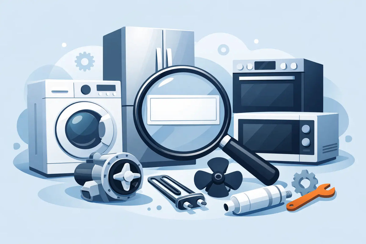 Appliance Model Labels and the Right Spare