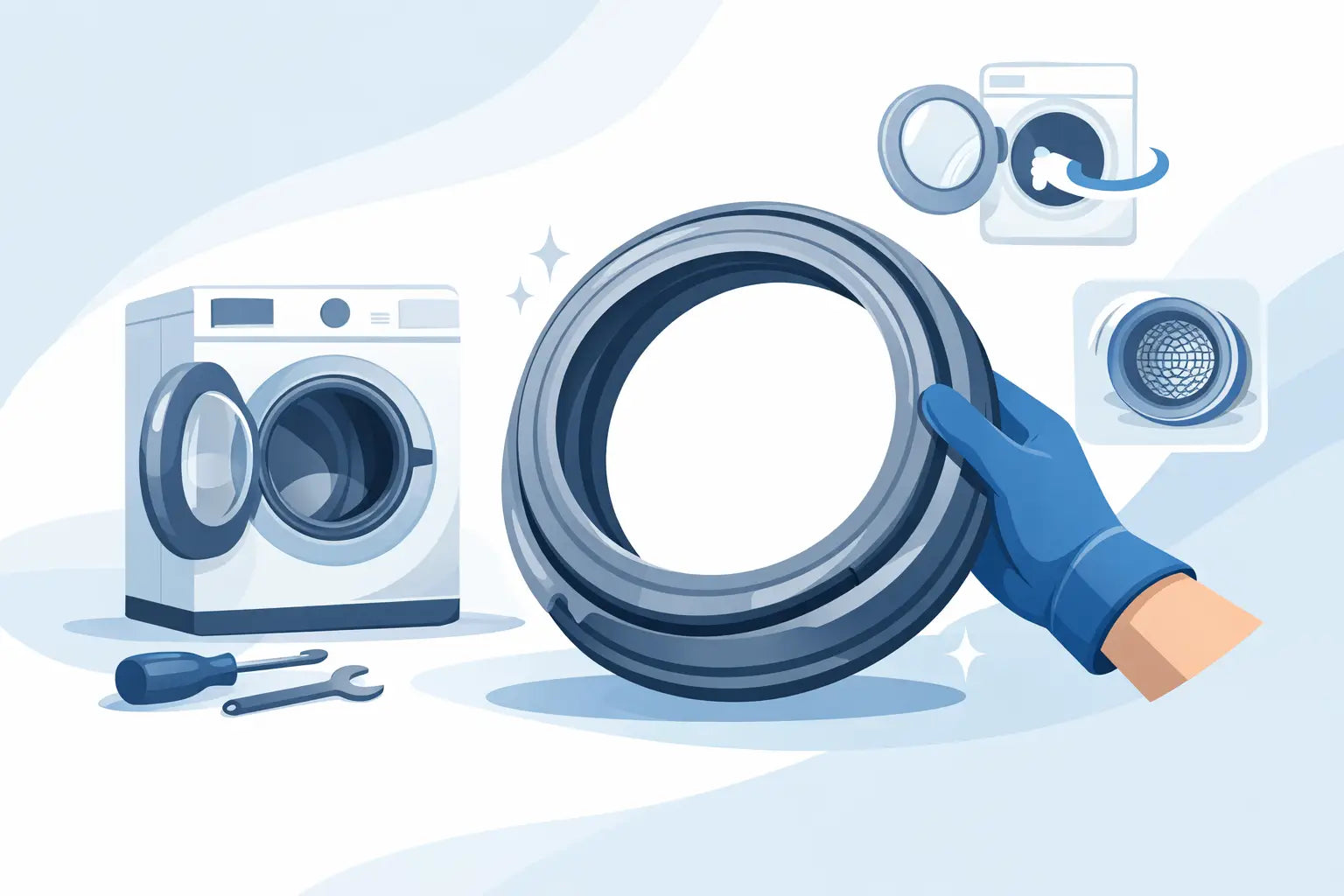 Washing Machine Door Seal Replacement Part