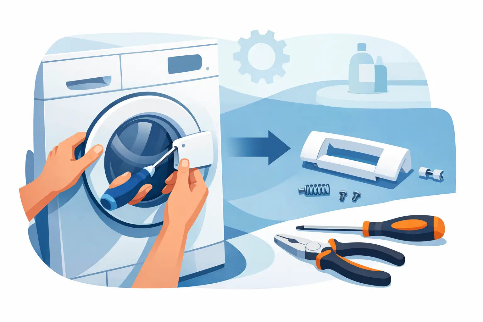 How to Replace Washing Machine Handle