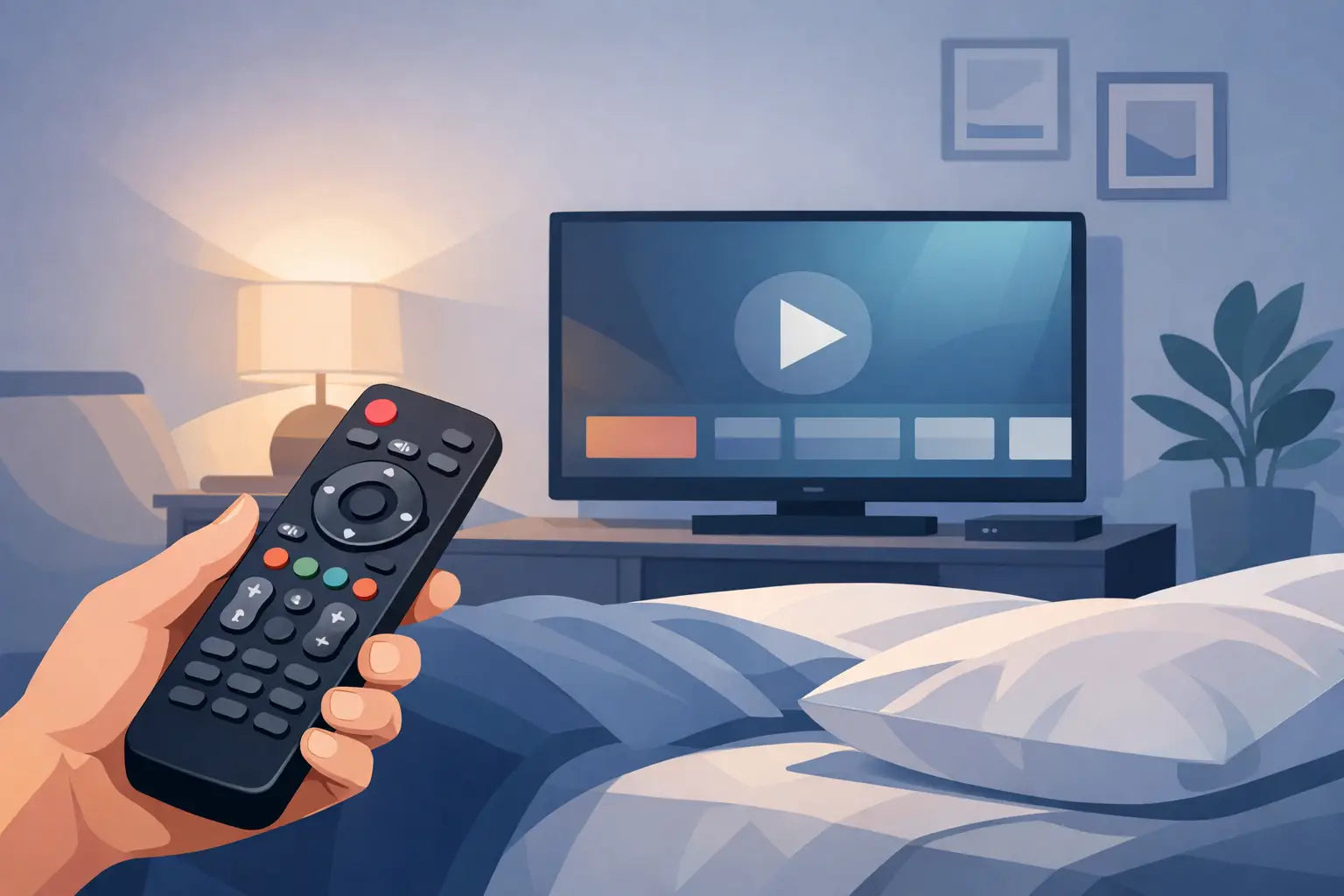 Cheap Replacement Remote for Bedroom TV