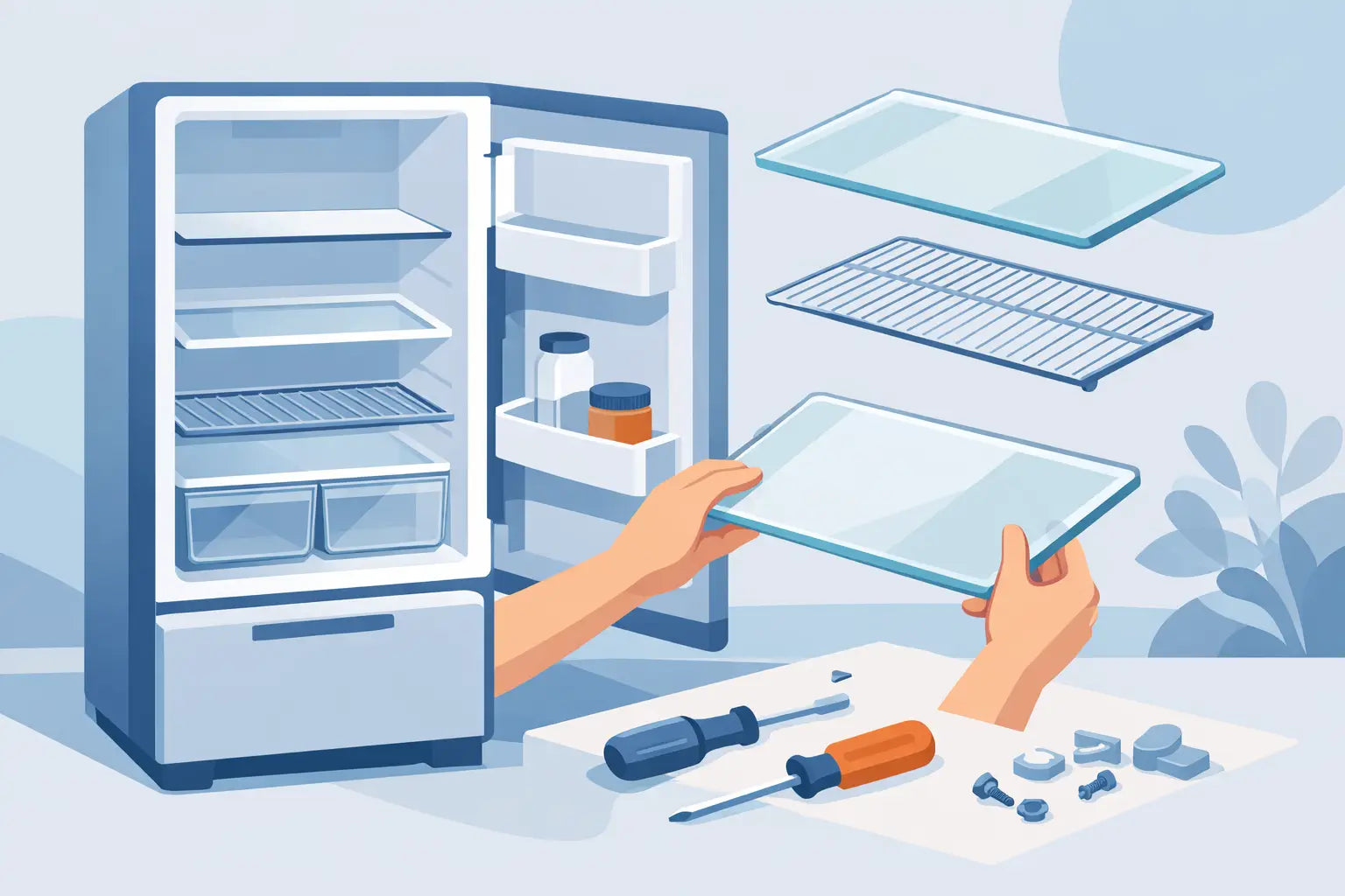 A Guide to Replacing Fridge Shelves