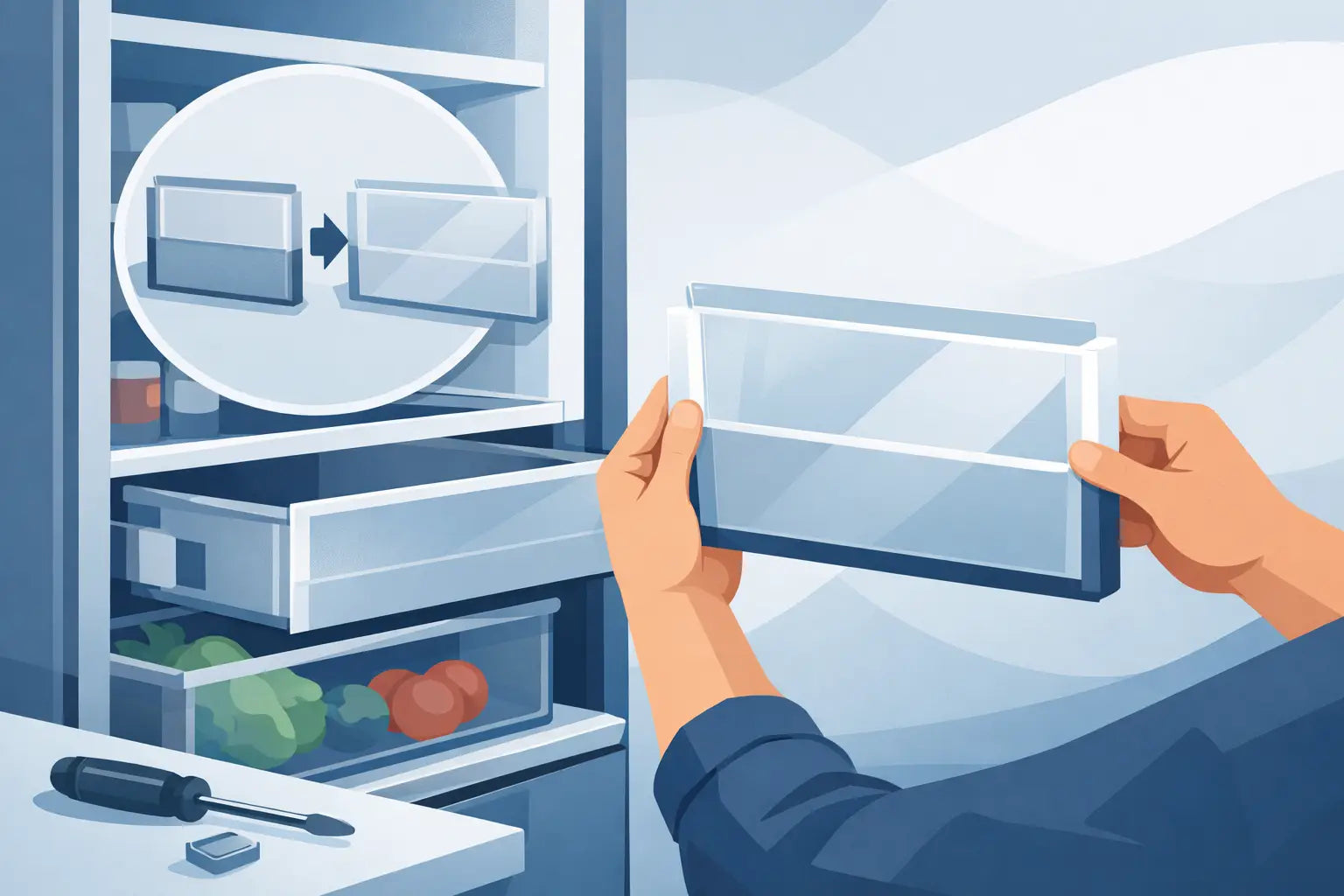 Can You Replace Fridge Drawer Fronts?