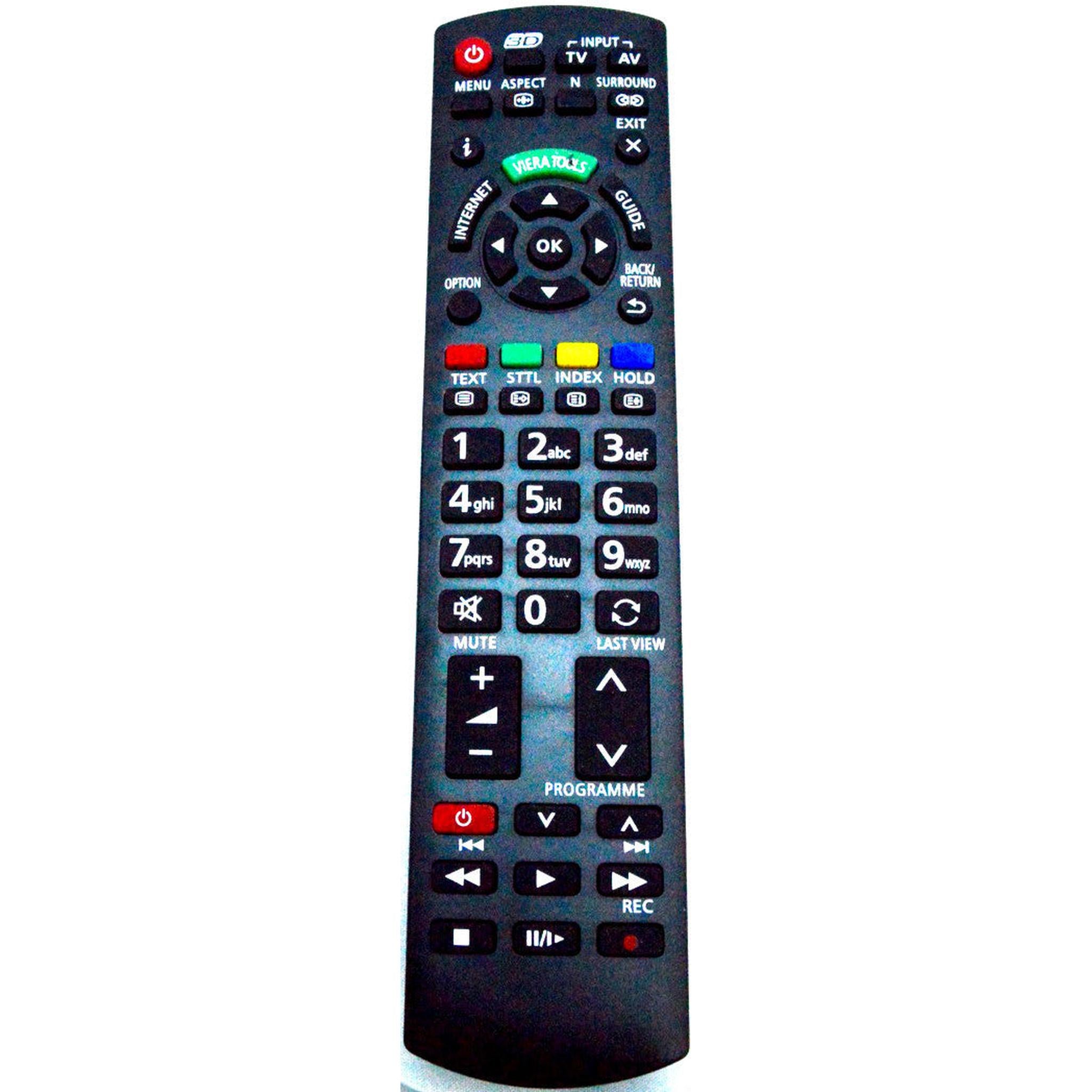 New Replacement TV Remote Control for Panasonic N2QAYB000487