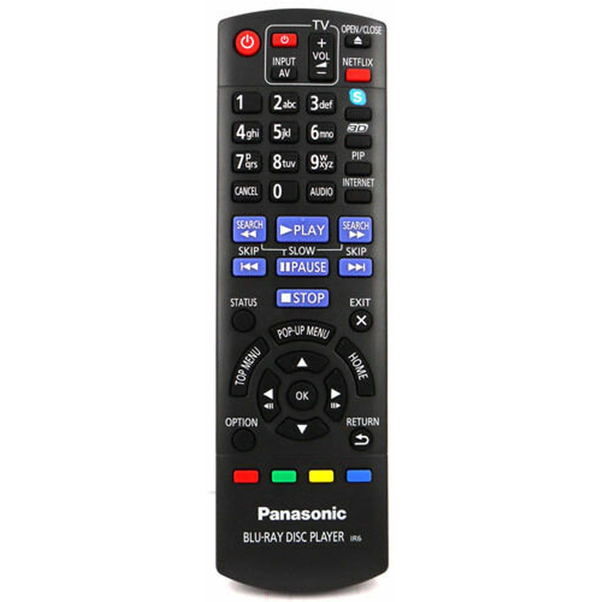 N2QAYB000723 Blu Ray Player Remote Control For Panasonic DMP-BDT120