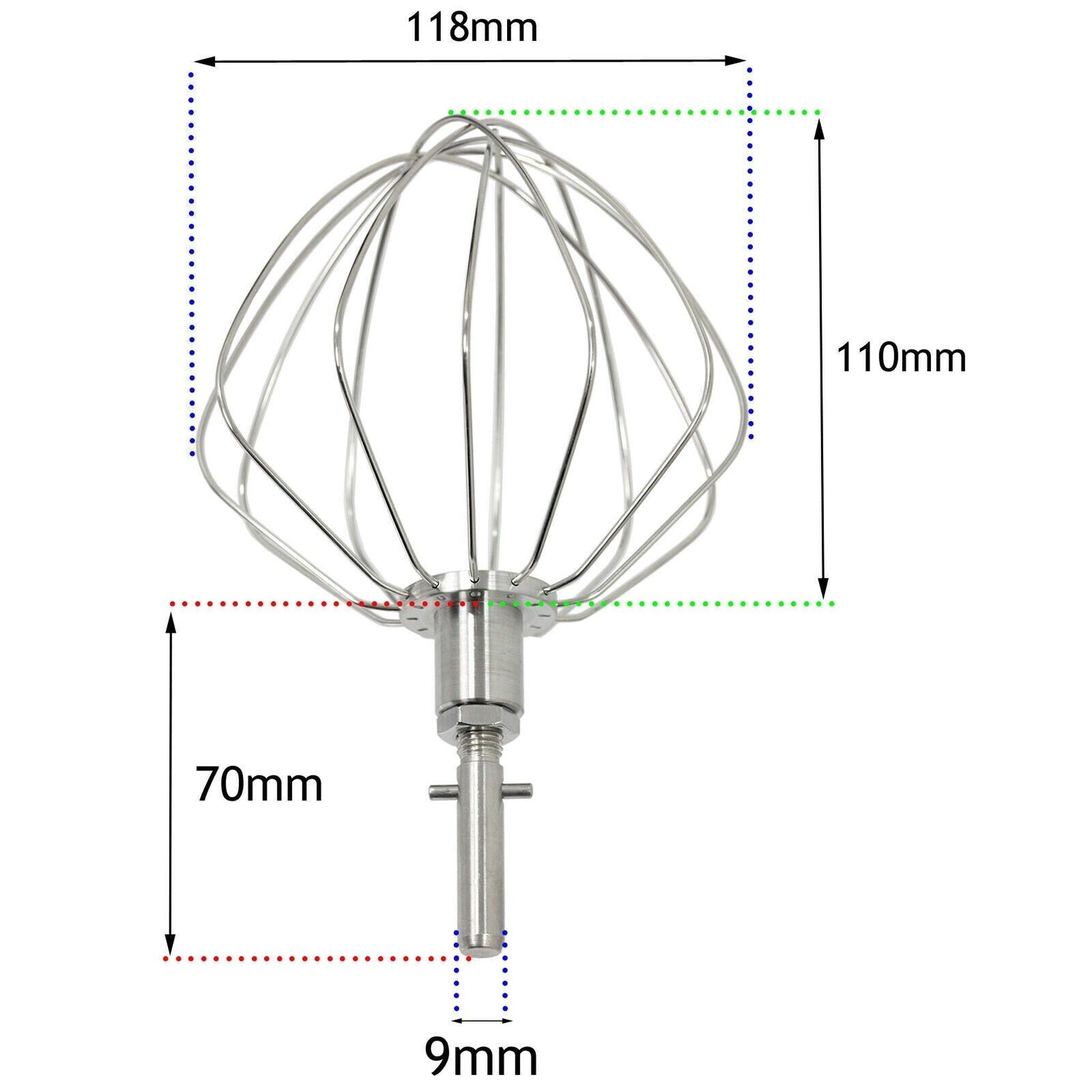 Genuine Balloon 6 Wire Whisk Major Chef FOR Kenwood KM200 KM201 KM220 712212 KM001