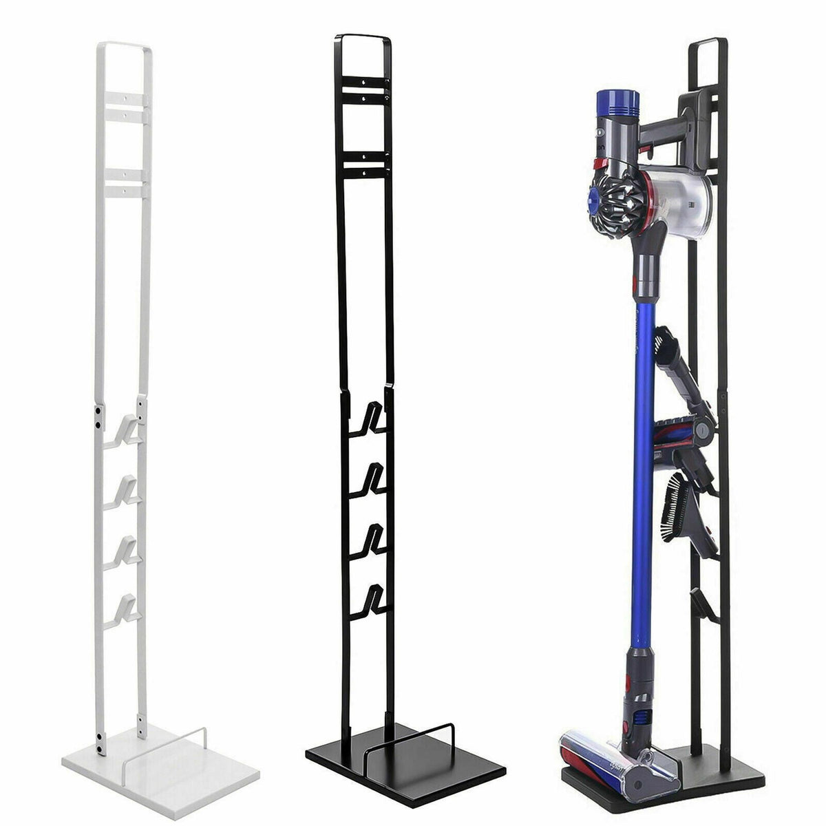 Metal Vacuum Cleaner Stand for Dyson V6 DC58 DC72 Stable Storage Bracket Holder