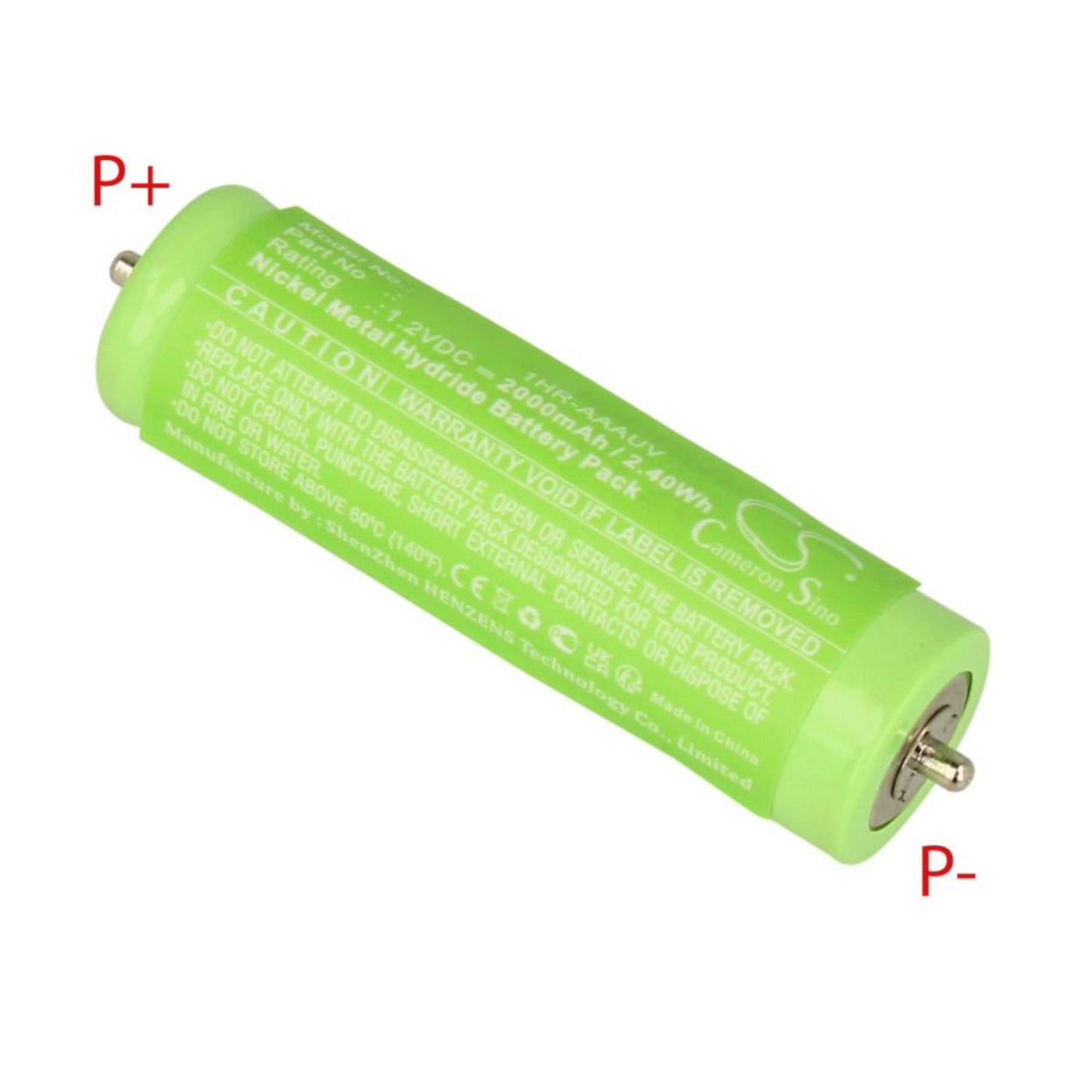 Battery for Braun MENS SHAVER Series 3, 3080S, 3090CC, 310S-3, 1.2V 2000mAh