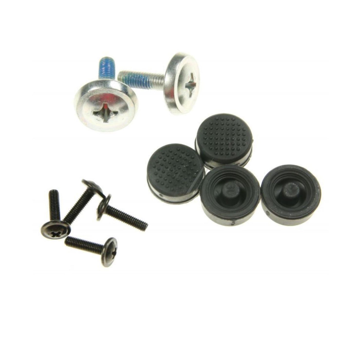 TV STAND SCREWS and Leg Rubbers For TOSHIBA 49UA2063DG, 50UA2063DG , 55UA2063DG