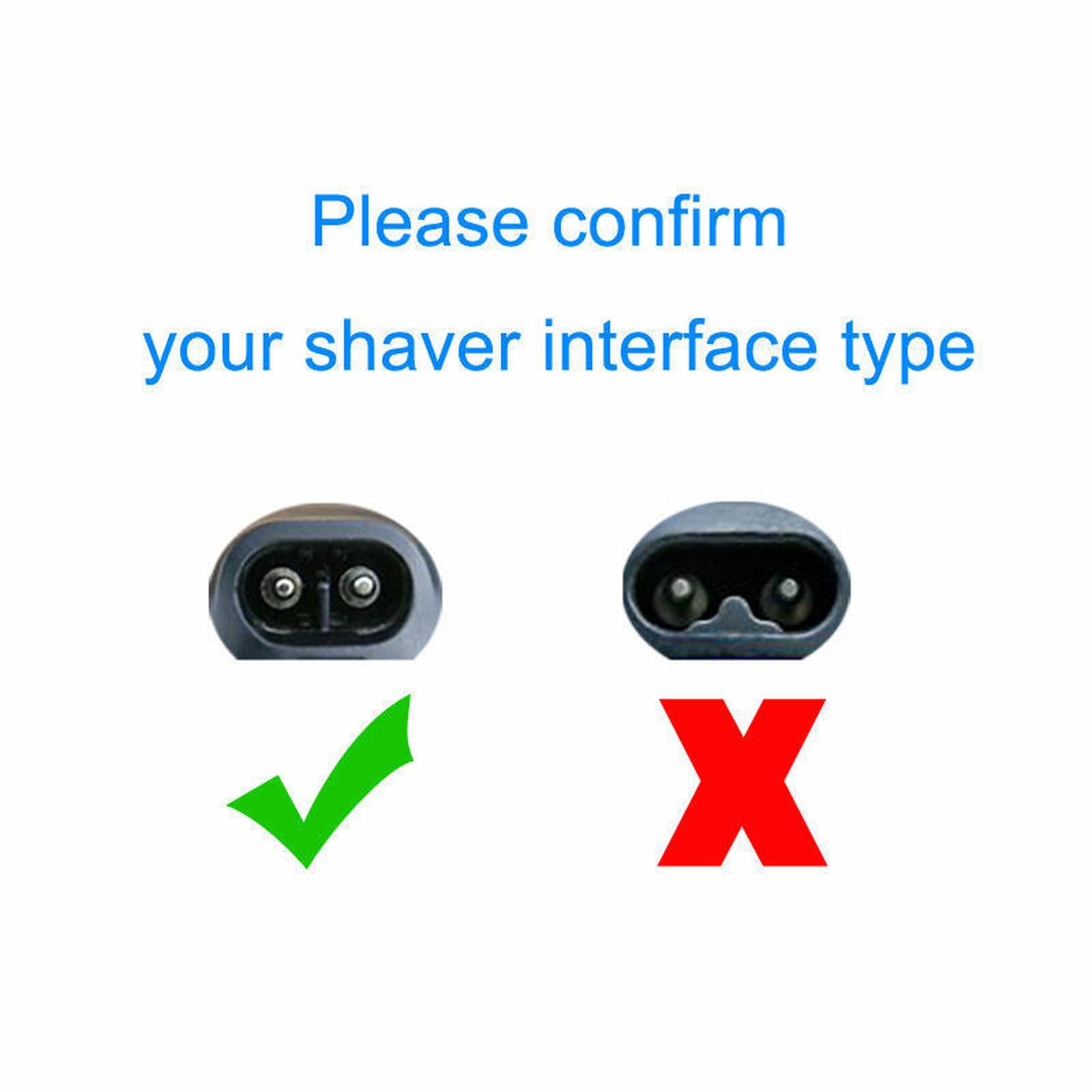 New UK Philips Trimmer Shaver Power Charger Cable Plug QP2520