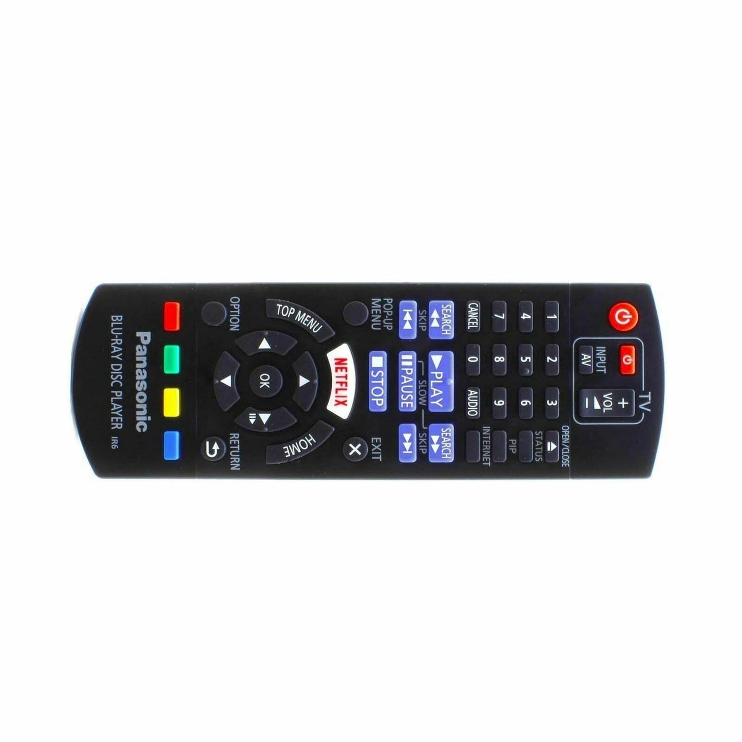 Genuine Remote Control For Panasonic DMP-BD84EB-K Smart Blu-ray & DVD Player