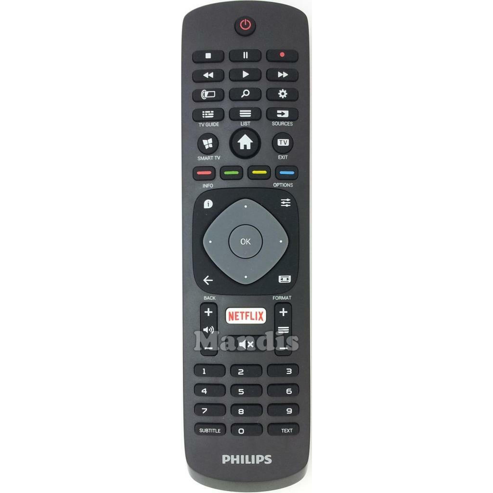 Remote Control Original for Philips UHD 4K Smart TV 43PUS6753/12