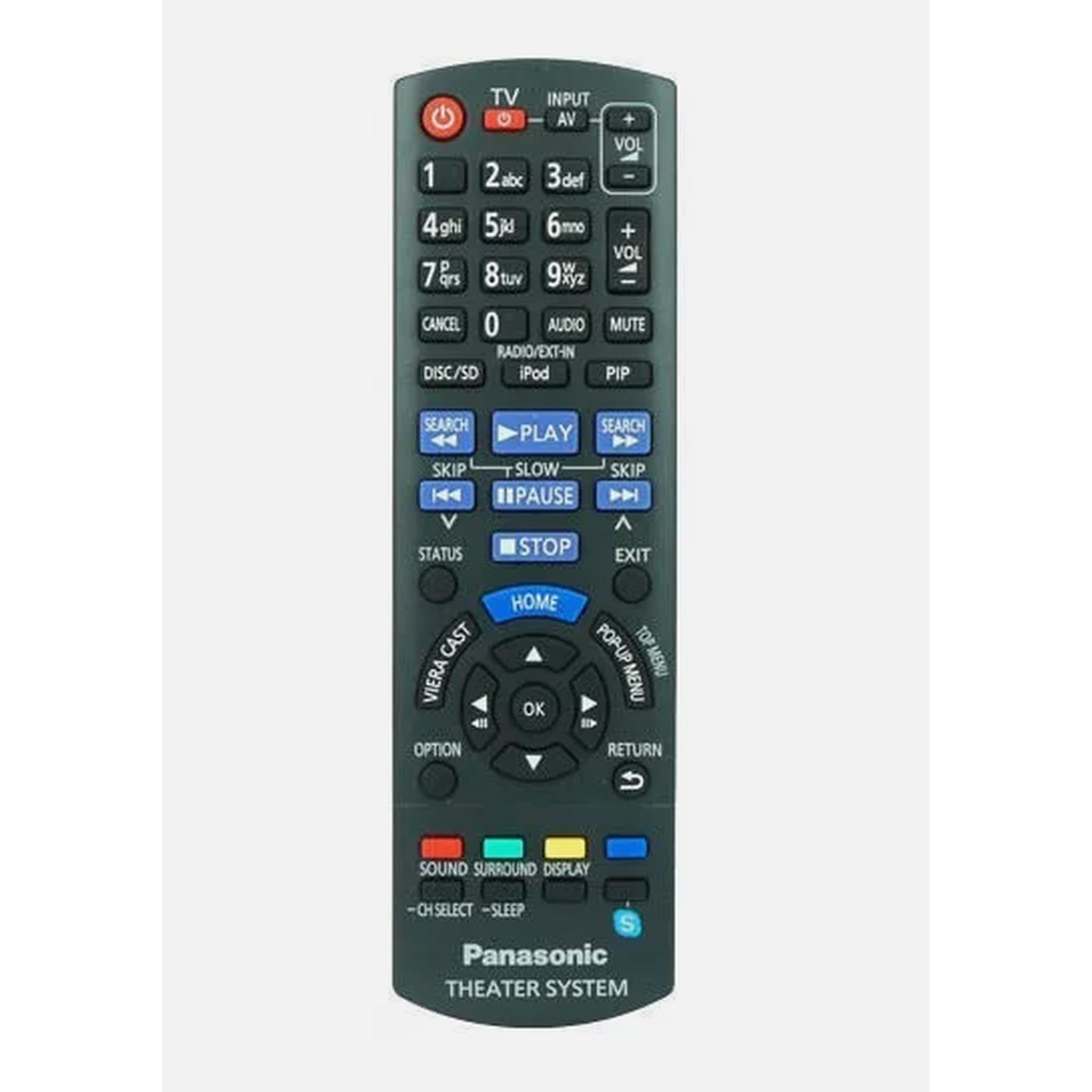 NEW Remote Control for PANASONIC N2QAYB000630 SC-BTT262 / SC-BTT270