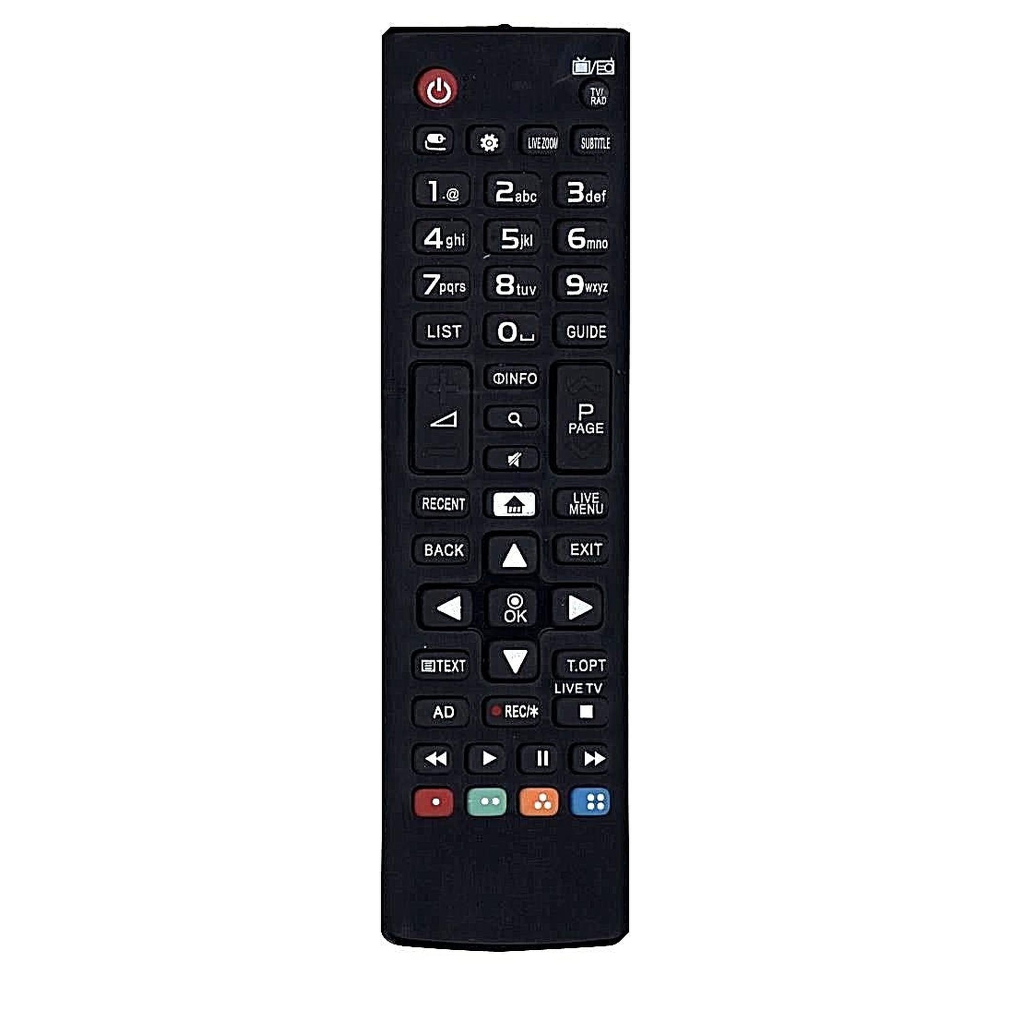 AFTERMARKET REMOTE CONTROL FOR LG 49LH604V LED TV