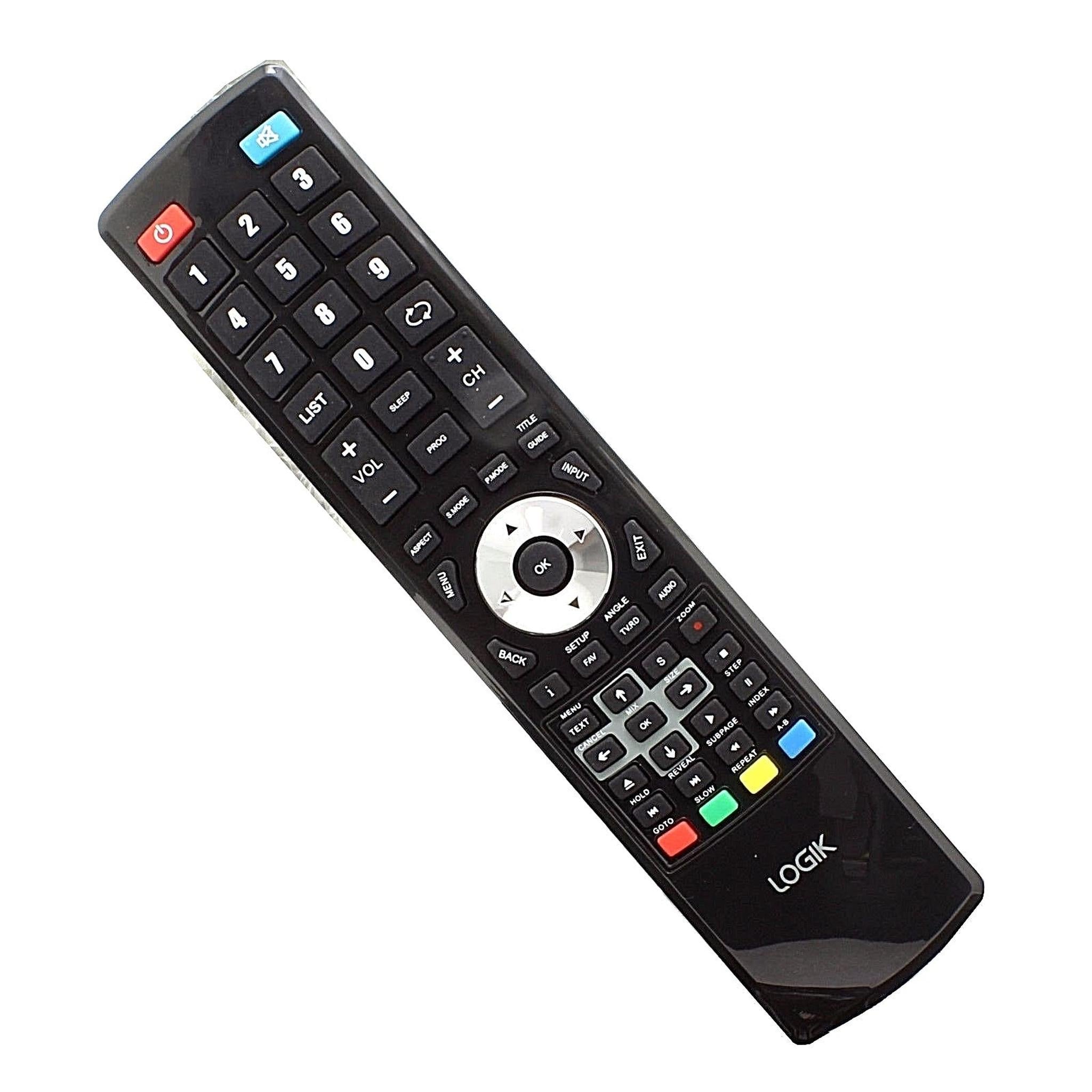 LOGIK TV Remote L19LDVB11 L19LDIB11 L22LDVB11 L22LDVB21 L24LDVB11 L22LDIB11