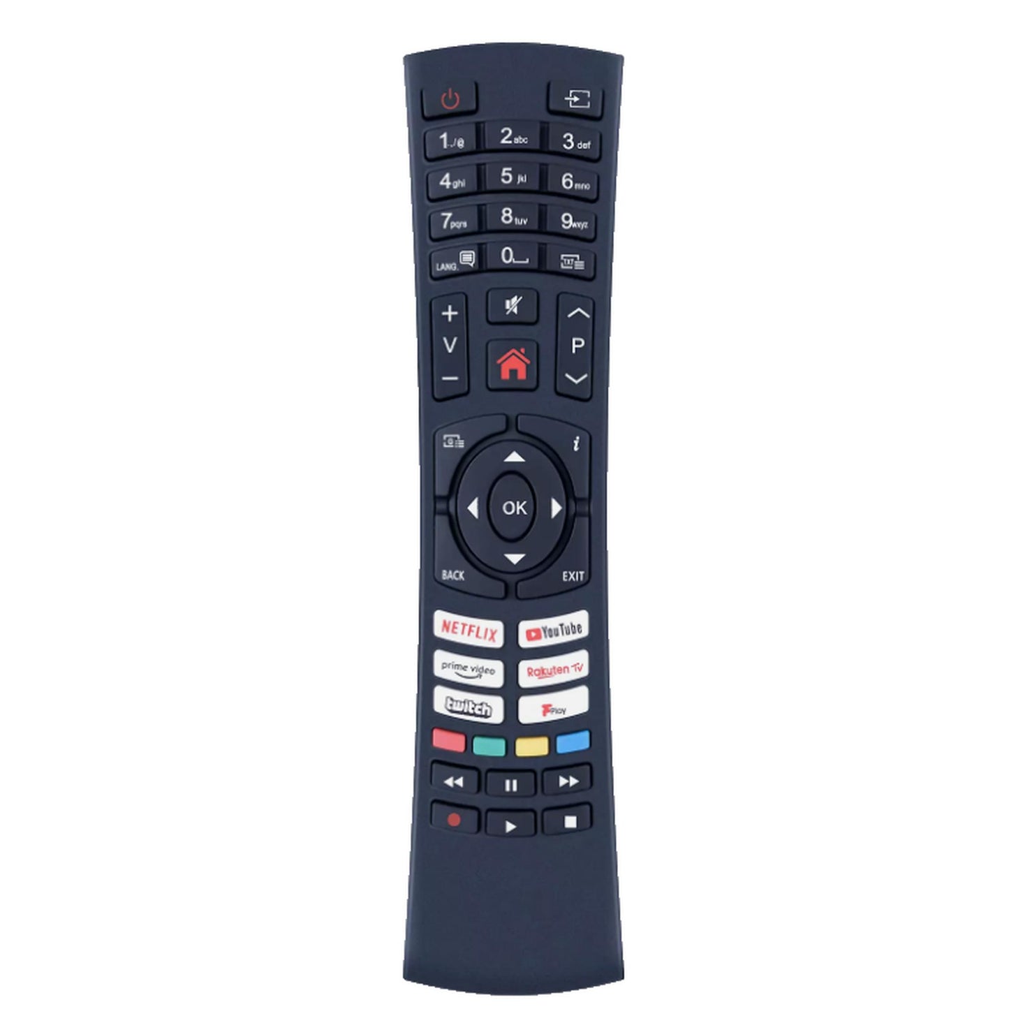 Tv Remote Control for Bush DLED43UHDHDRS1