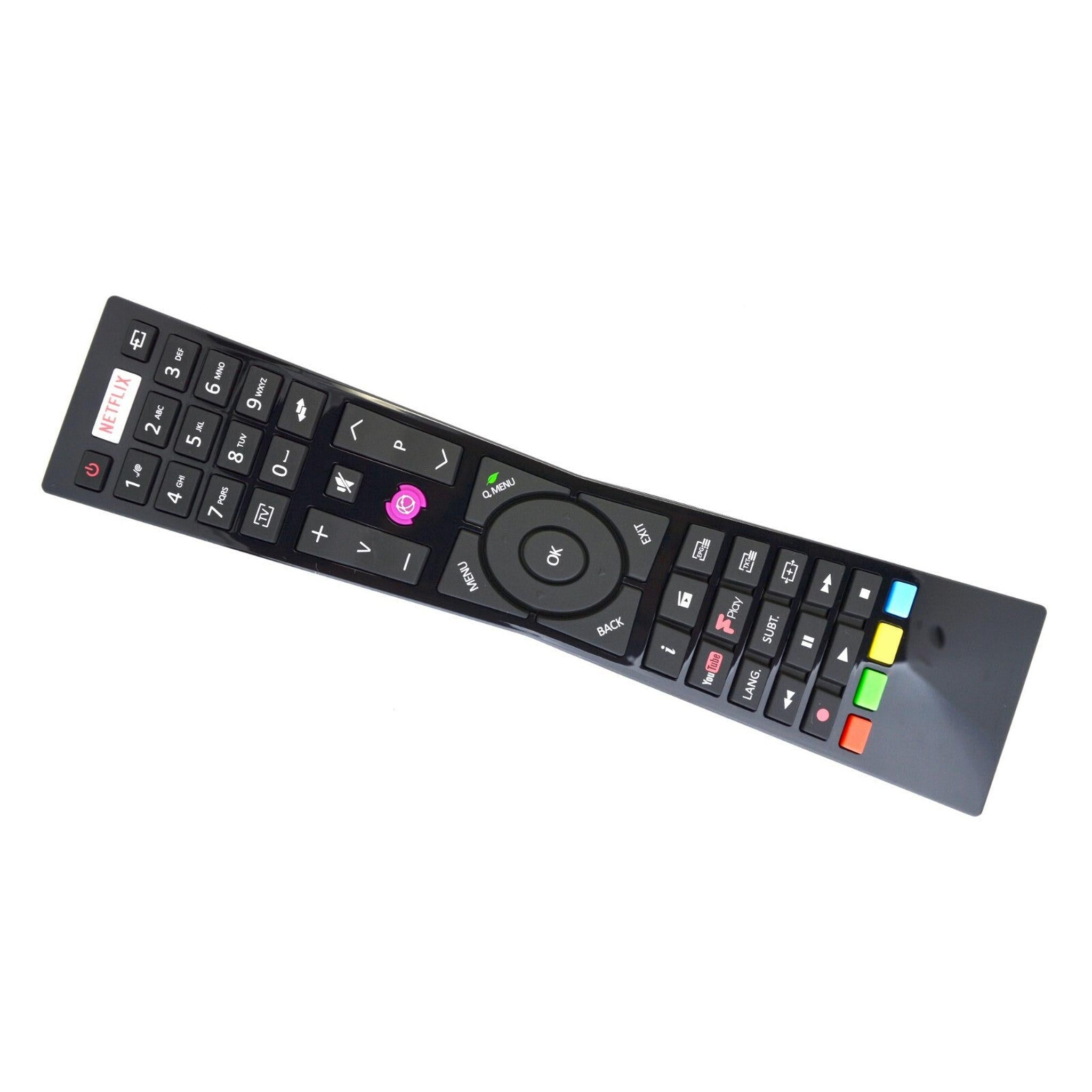 New Design ELECTRIQ E65UHDHDRSQ Tv Remote Control