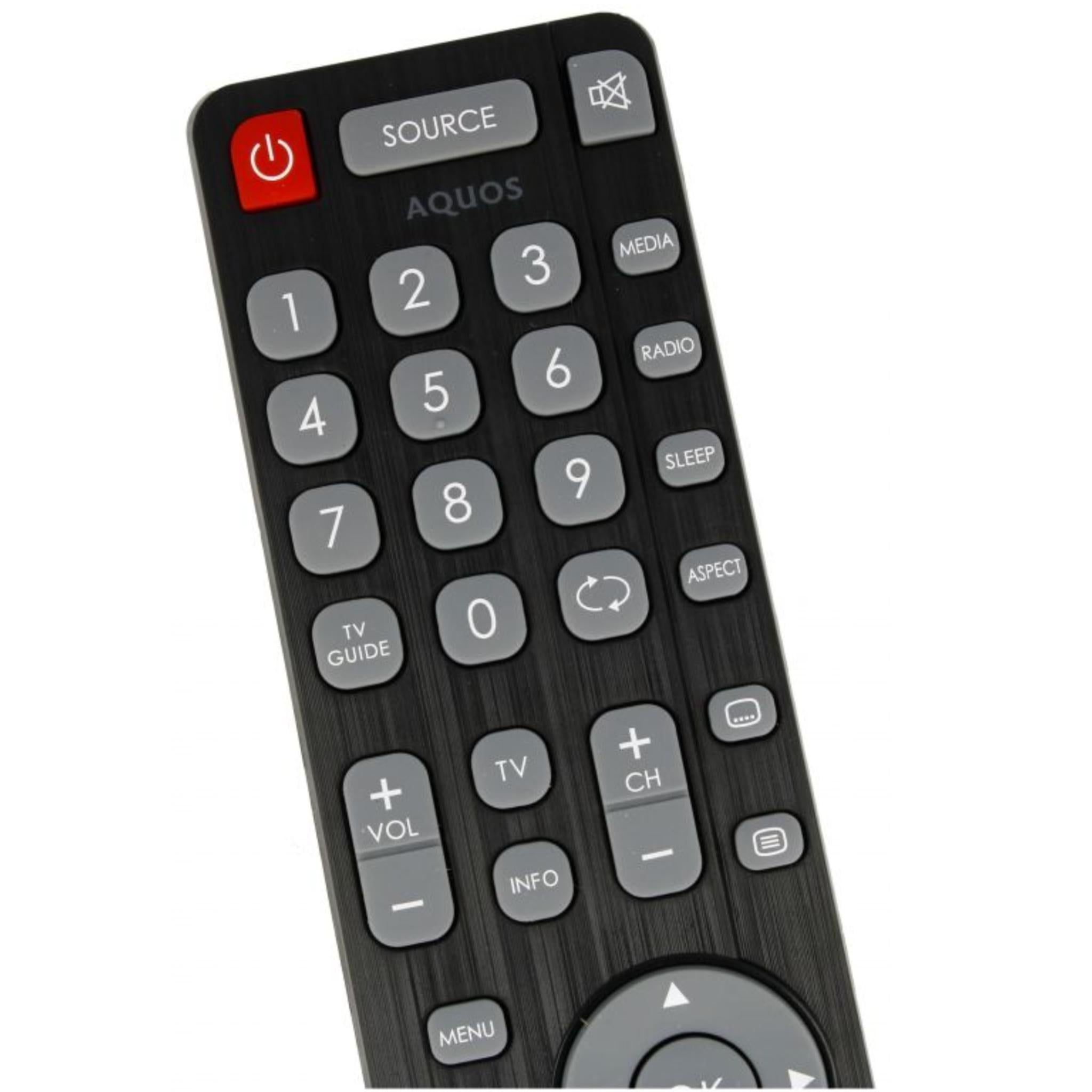Aquos LC-40CFF5221K 40" HD LED TV Remote Control