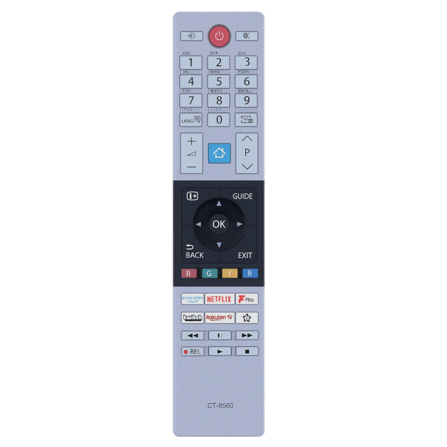 CT-8560 For Toshiba TV Remote Control 32LK3C63DB 43UK3C63DB 50UK3C63DB New