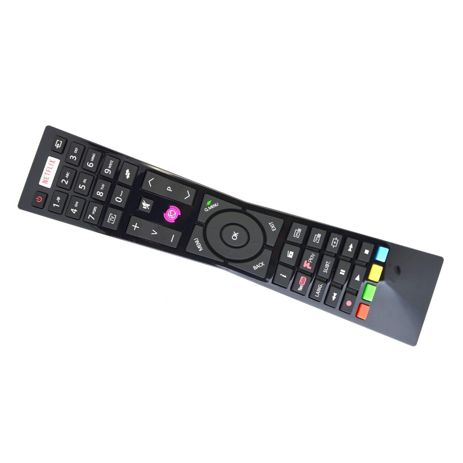 New Design ELECTRIQ E75UHDHDRSQ Tv Remote Control