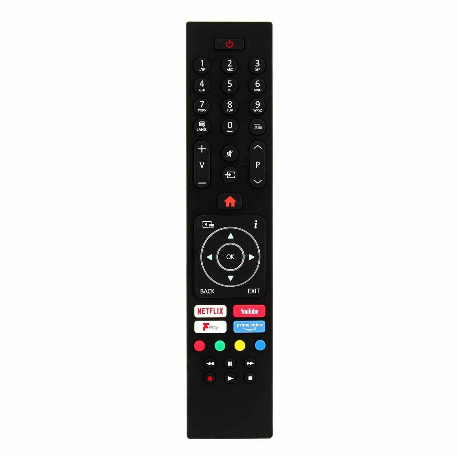 New Tv Remote Control for Techwood 65AO8UHD