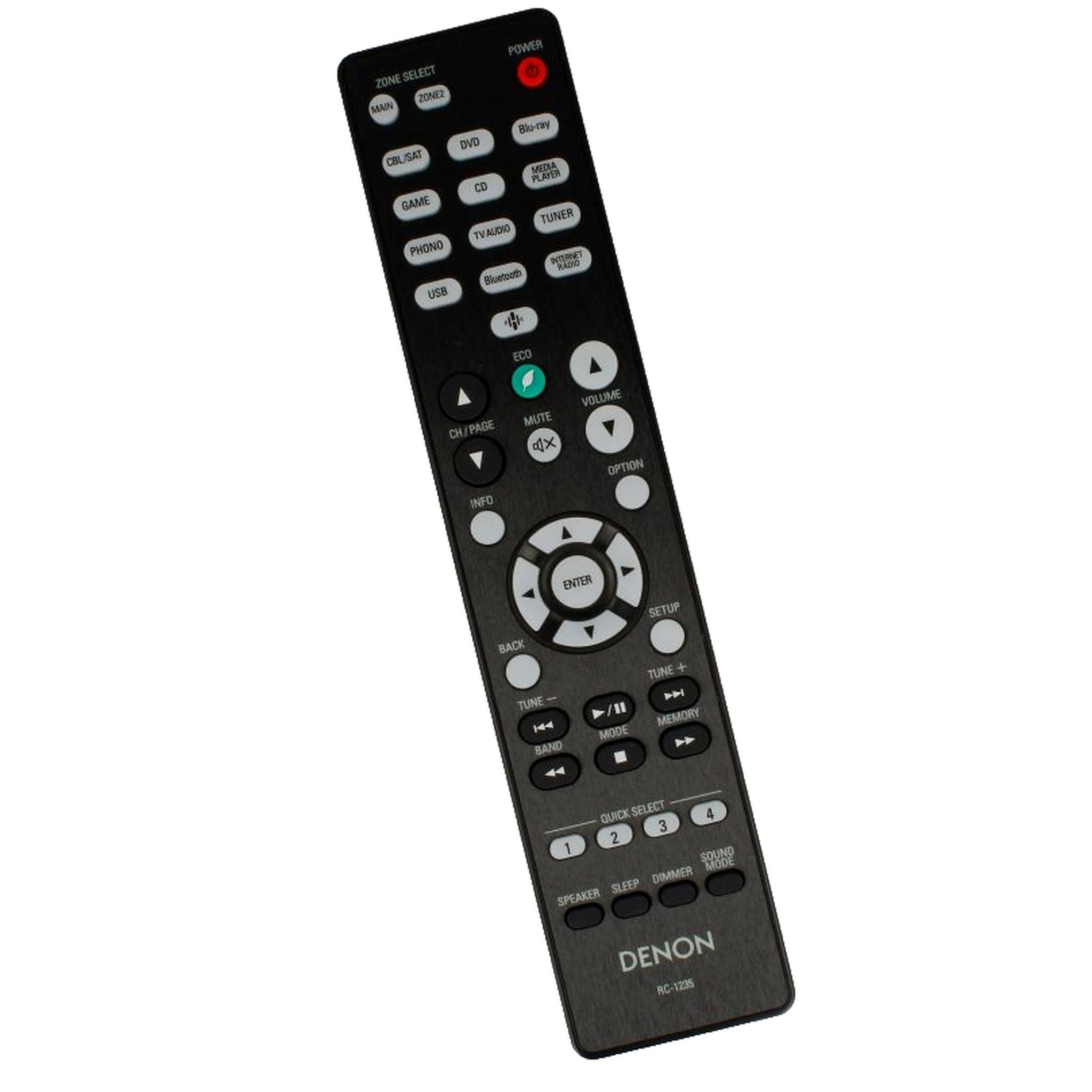 NEW Genuine Stereo Receiver Remote Control FOR Denon RC-1235 DRA-800H