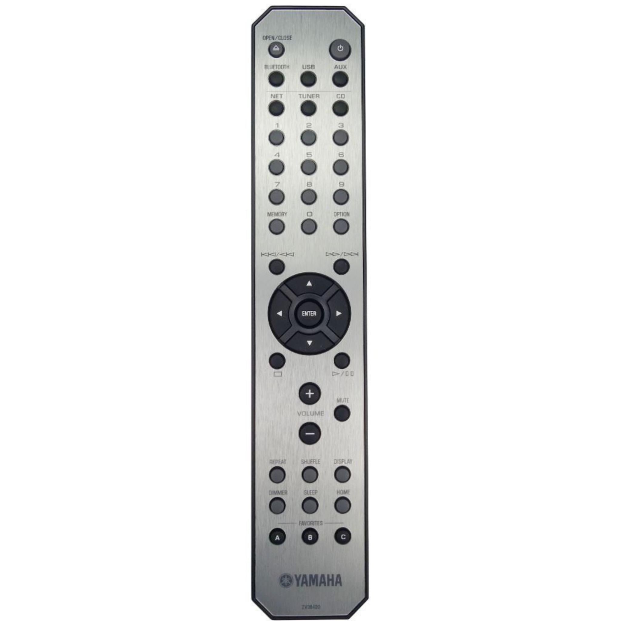 Original Genuine CRX-N470D HiFi System Remote Control for Yamaha ZV384200 MCRN470
