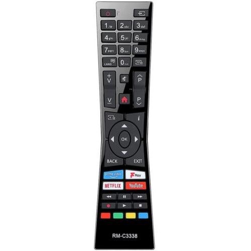 RM-C3338 TV Remote Control for JVC LT-32C705