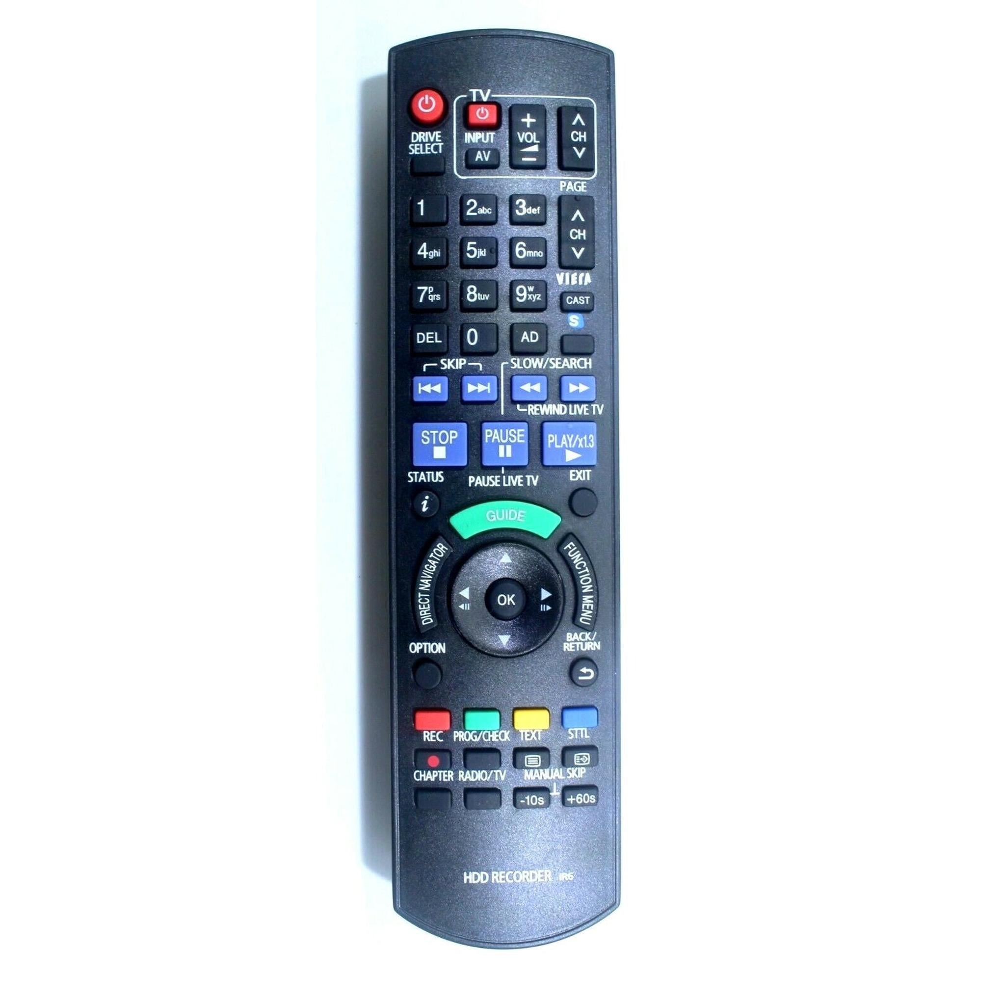 N2QAYB000618 HDD DVD IRecorder Remote Control for Panasonic DMR-HW200