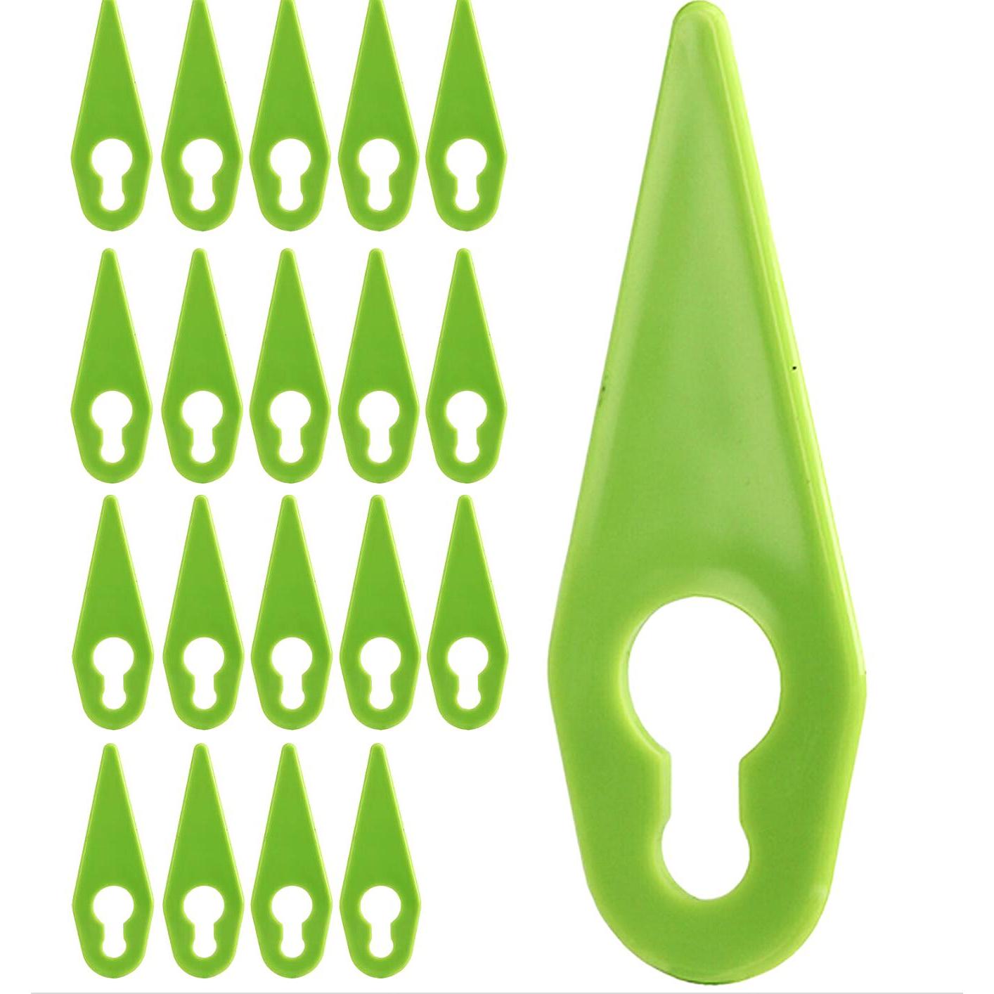 Plastic Cutter Blades for GTECH ST01 ST02 ST04 ST05 Grass Trimmer Strimmer x 20