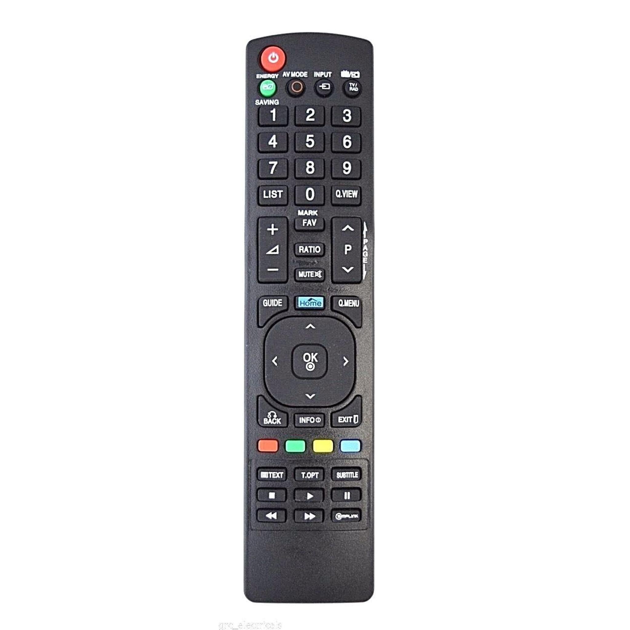 REMOTE CONTROL FOR TV LG 42PT353K REPLACEMENT LED / LCD /PLASMA