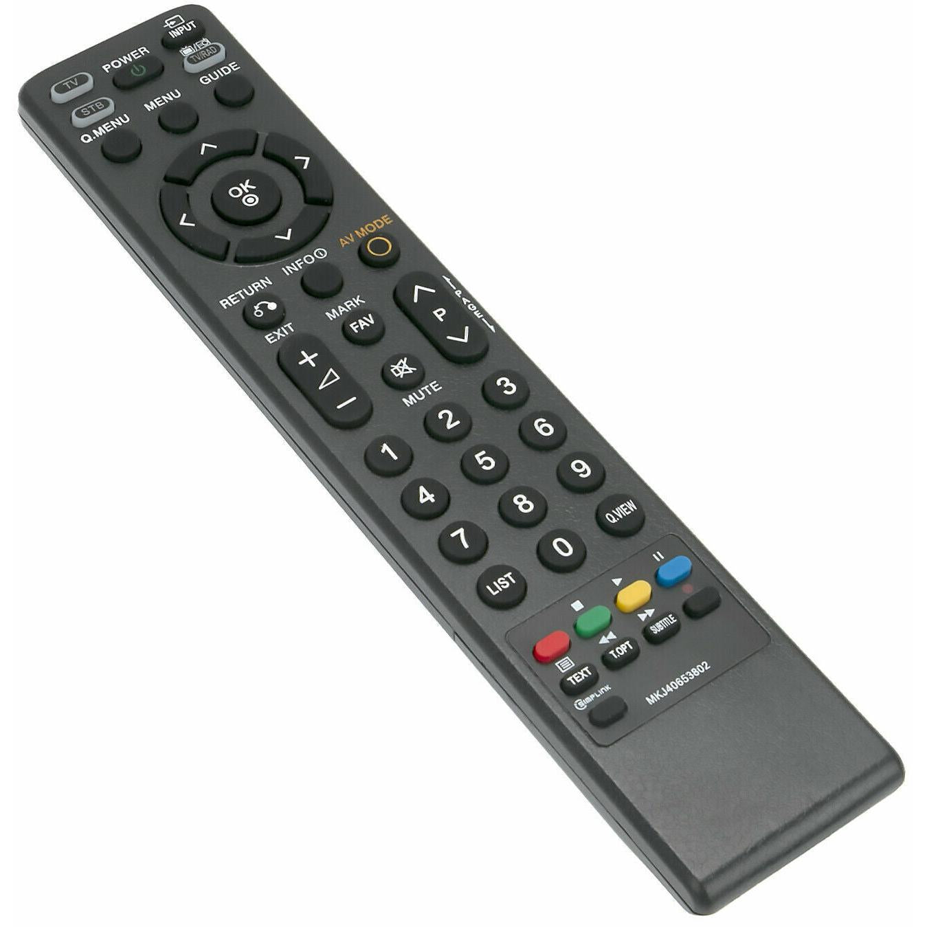 MKJ40653802 MKJ-40653802 Replacement Remote Control LG Equivalent