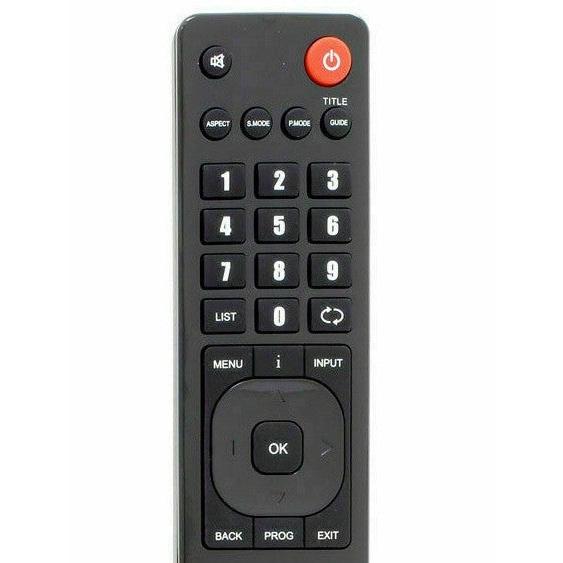 Replacement Remote Control for JVC LED TV Replaces RM-C3174 RM-C3175