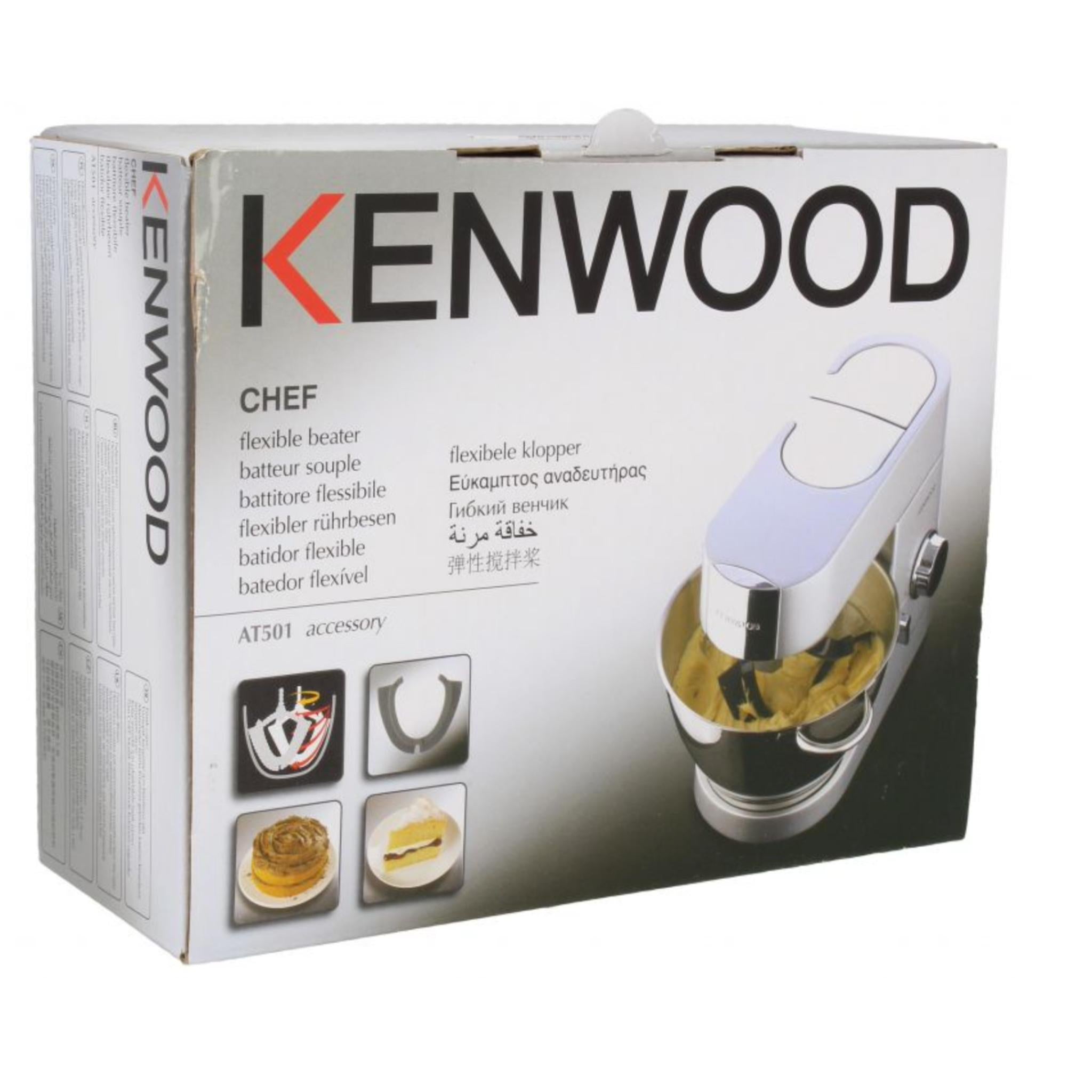 Chef Flexible Beater Mixer Tool - For KENWOOD AT501. Fits Models: See Description