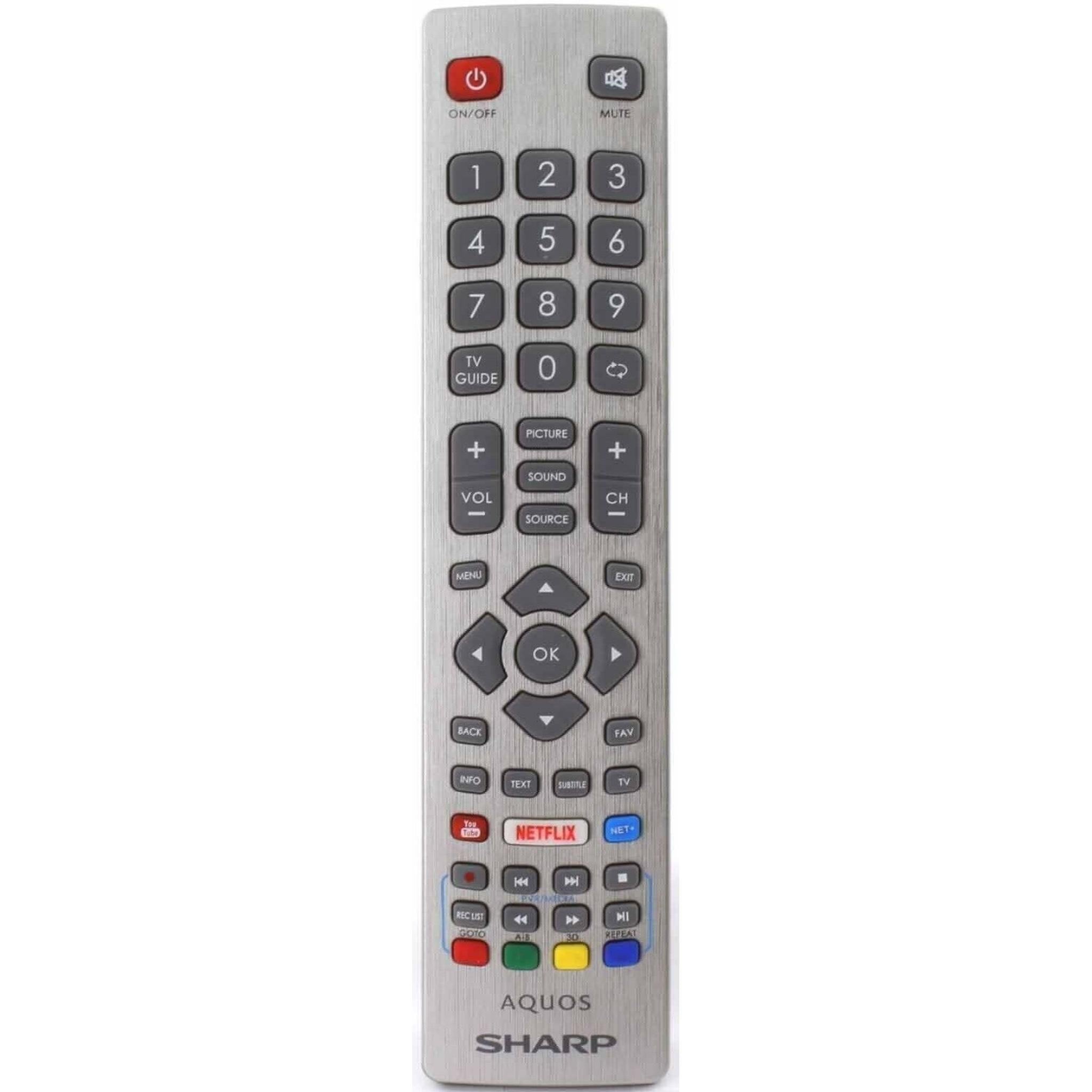 Genuine LED / LCD Tv Remote Control for SHARP LC50UI7222K , LC50UI7222E