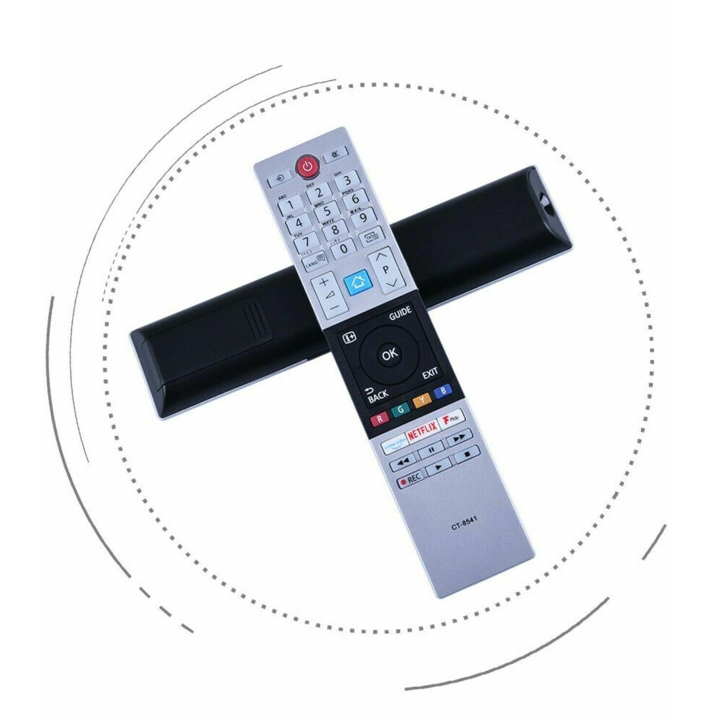 TV REMOTE CONTROL REPLACEMENT For Toshiba SMART TV 50ul2163db
