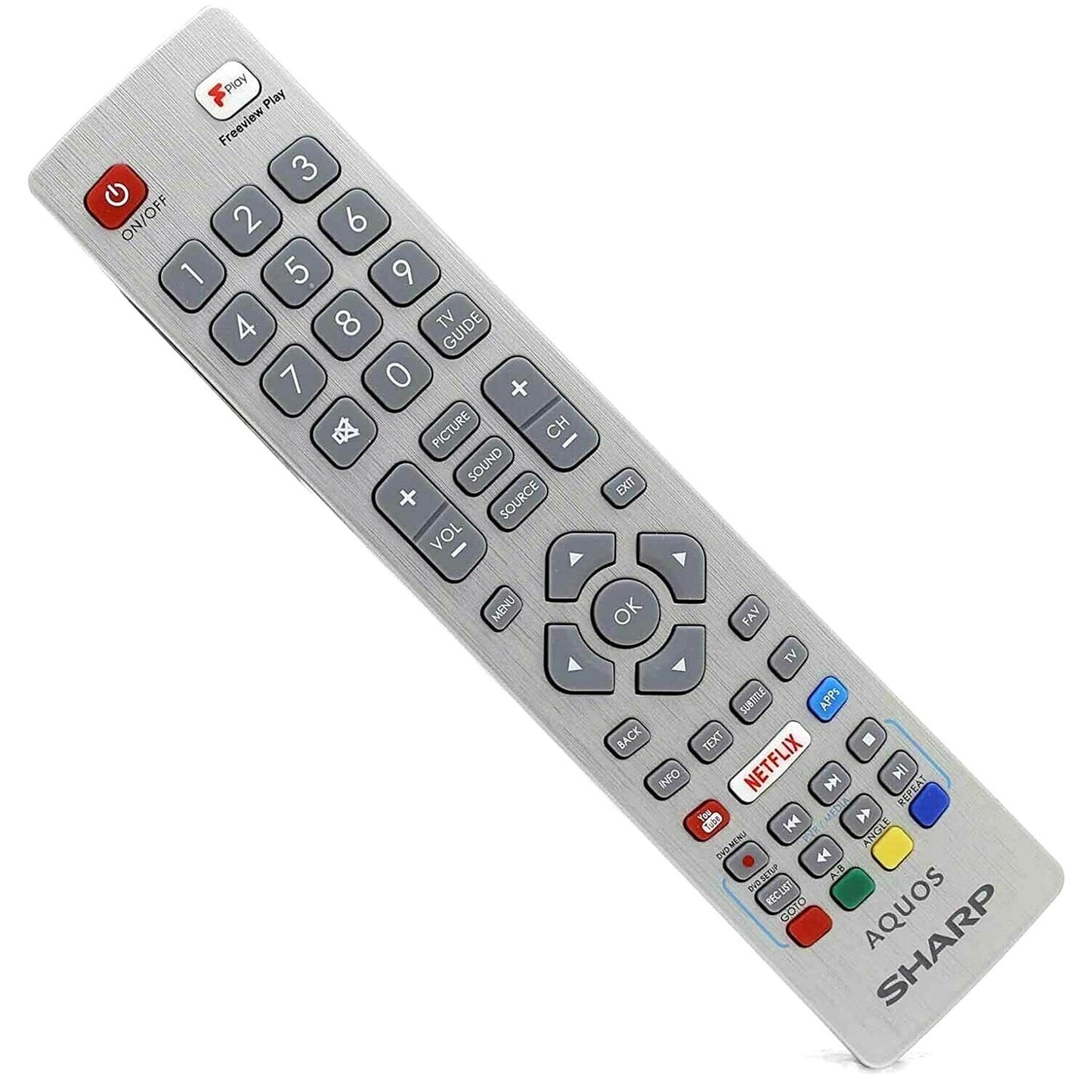 GENUINE AQUOS TV REMOTE CONTROL FOR SHARP PB32Q144BH1DF2K59B