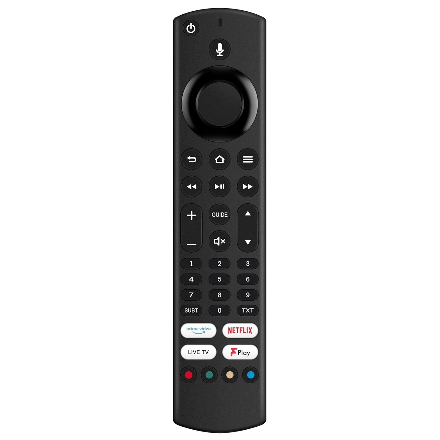 Genuine LT-75CF810 Remote Control for JVC Smart 4K Ultra HD HDR LED Fire TV