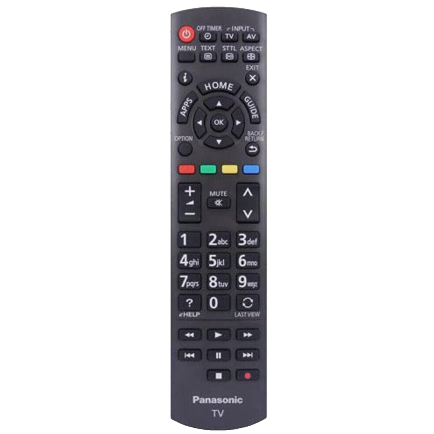 Genuine Remote Control for Panasonic Replaces N2QAYB000830 OFF TIMER APPS HOME GUIDE