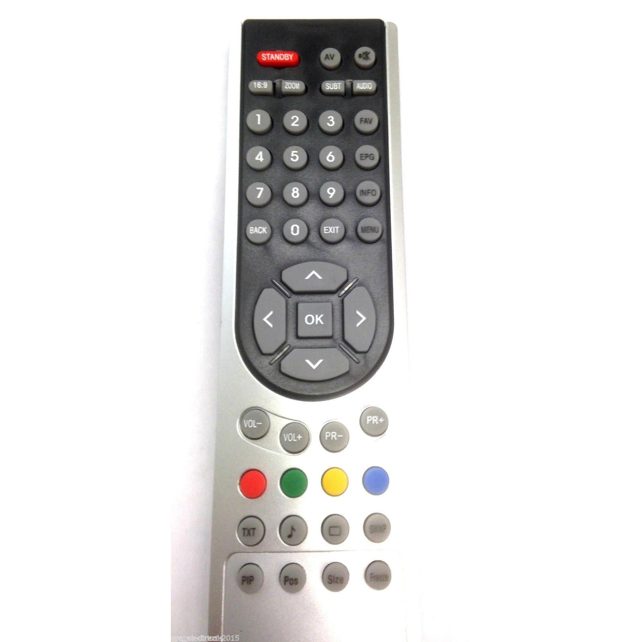 Replacement Remote Control For GRUNDIG TV MODEL - GU16WB2