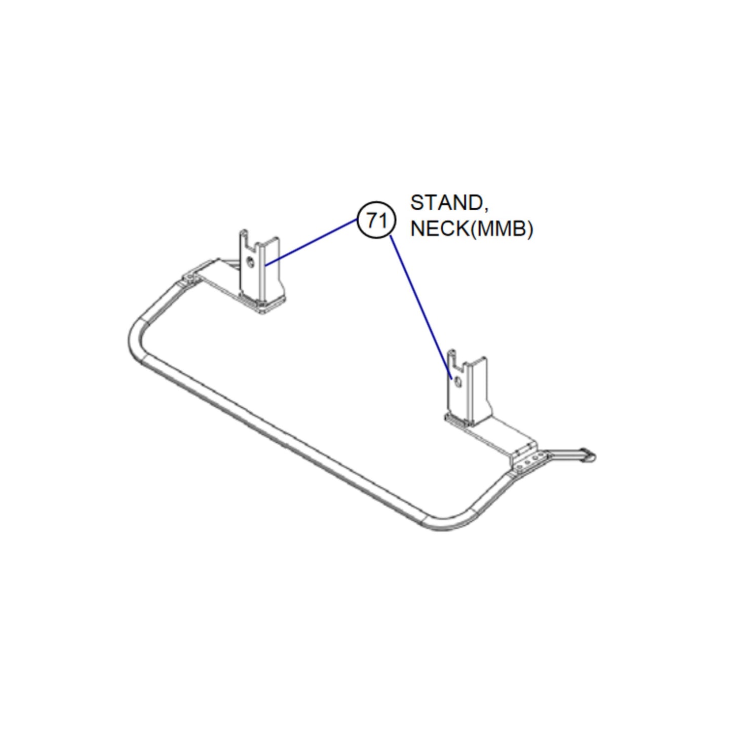 New Genuine Stand Neck For Sony TV KD-55AF8 / KD55AF8 / KD65AF8 / KD65A8F