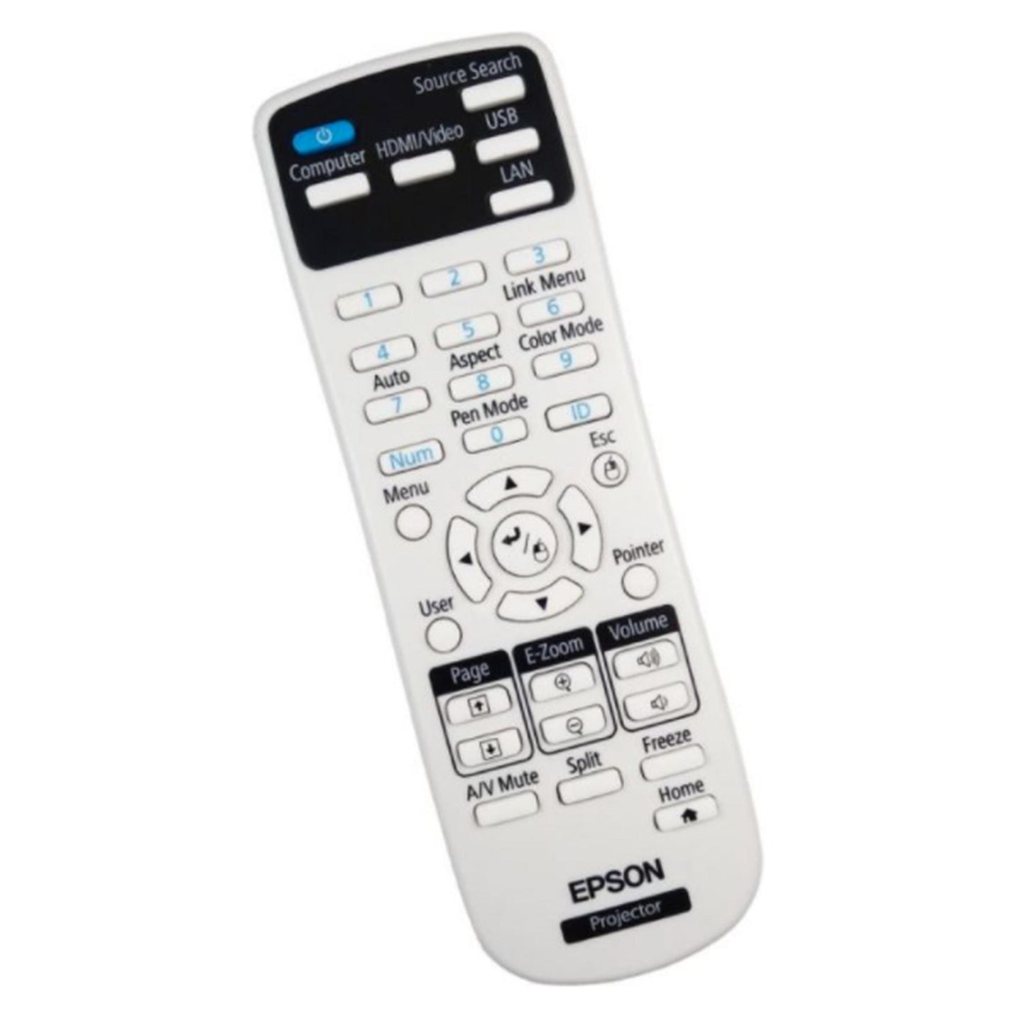 Genuine Remote control for Epson PowerLite 92, 93, 95, 96W, 905, 915W Projector