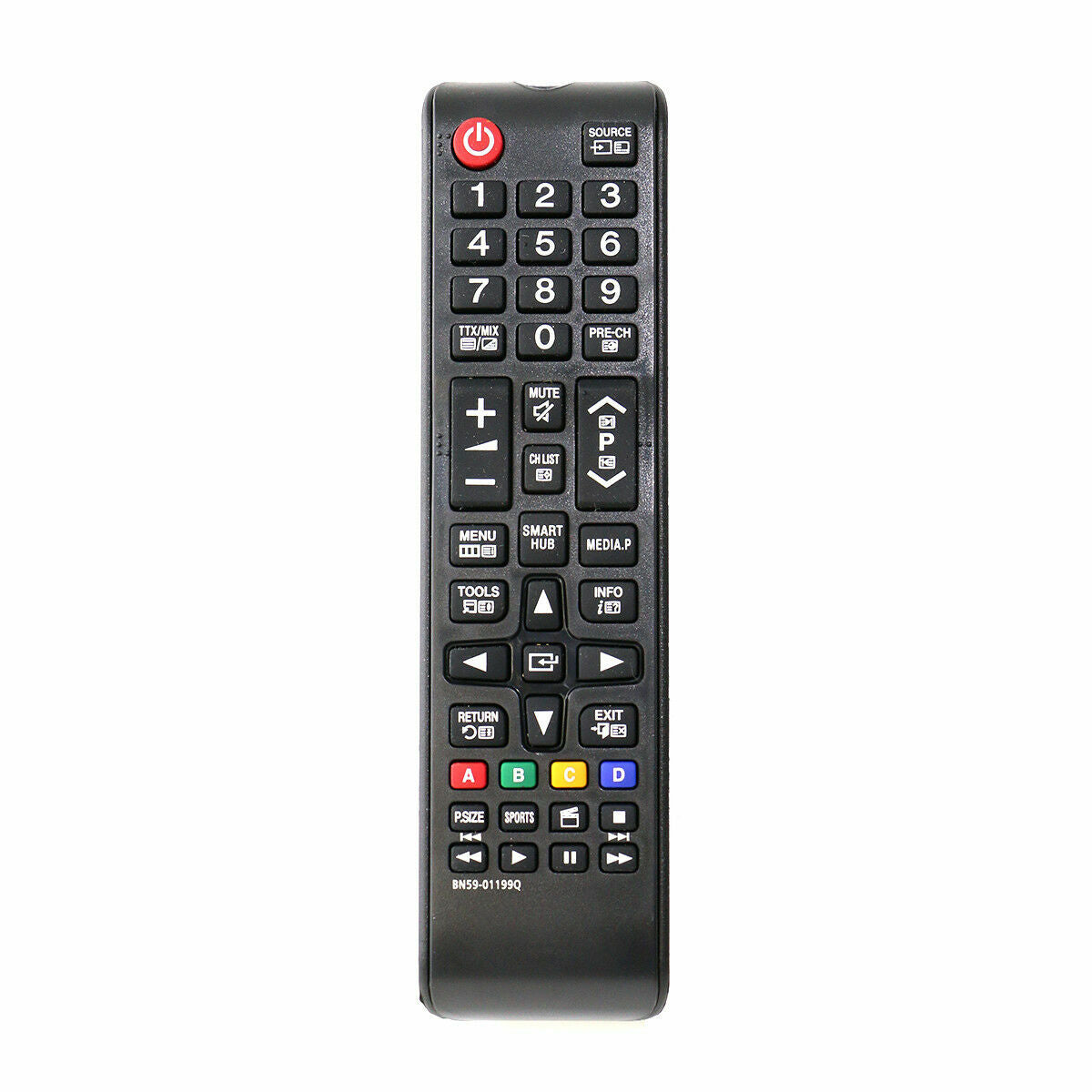 BN59-01199Q Remote Control for Samsung T28e310ew Un40ju6700 Un65ju6700 T24e310ew