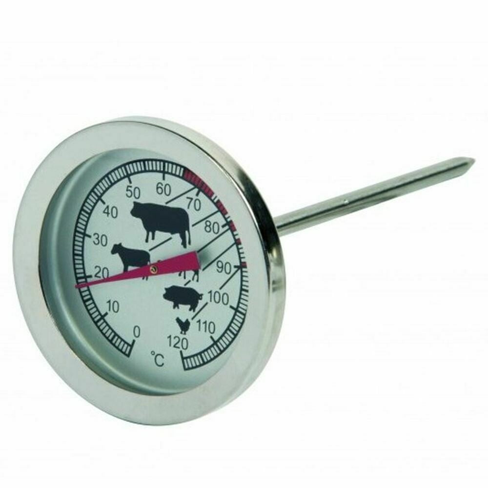 BBQ MEAT POULTRY FOOD OVEN THERMOMETER COOKING TEMPERATURE PROBE