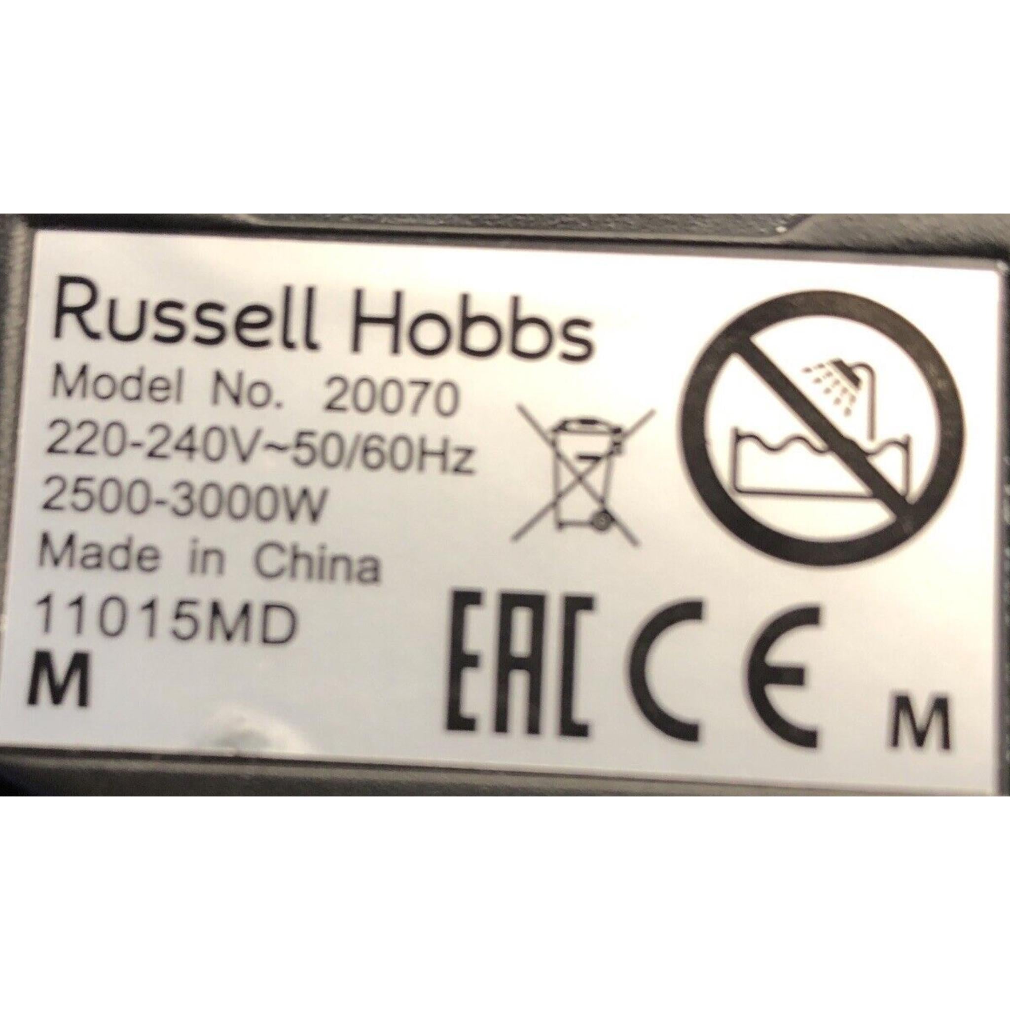 Spout Filter for RUSSELL HOBBS 20070, 20071, 20090 ( M ) Kettle Anti Scale Limescale Black Filter