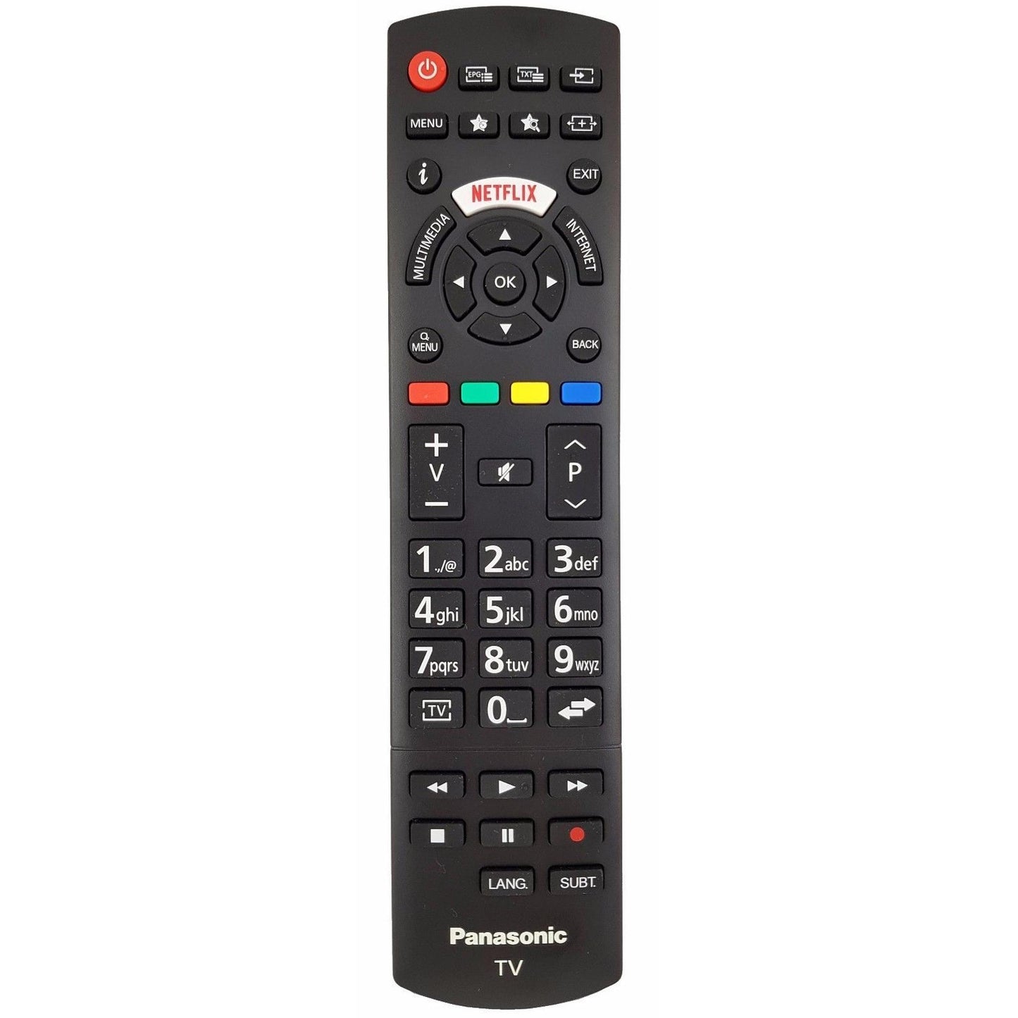 Panasonic Original Remote Control For TX-49FS350E / TX43FS350E