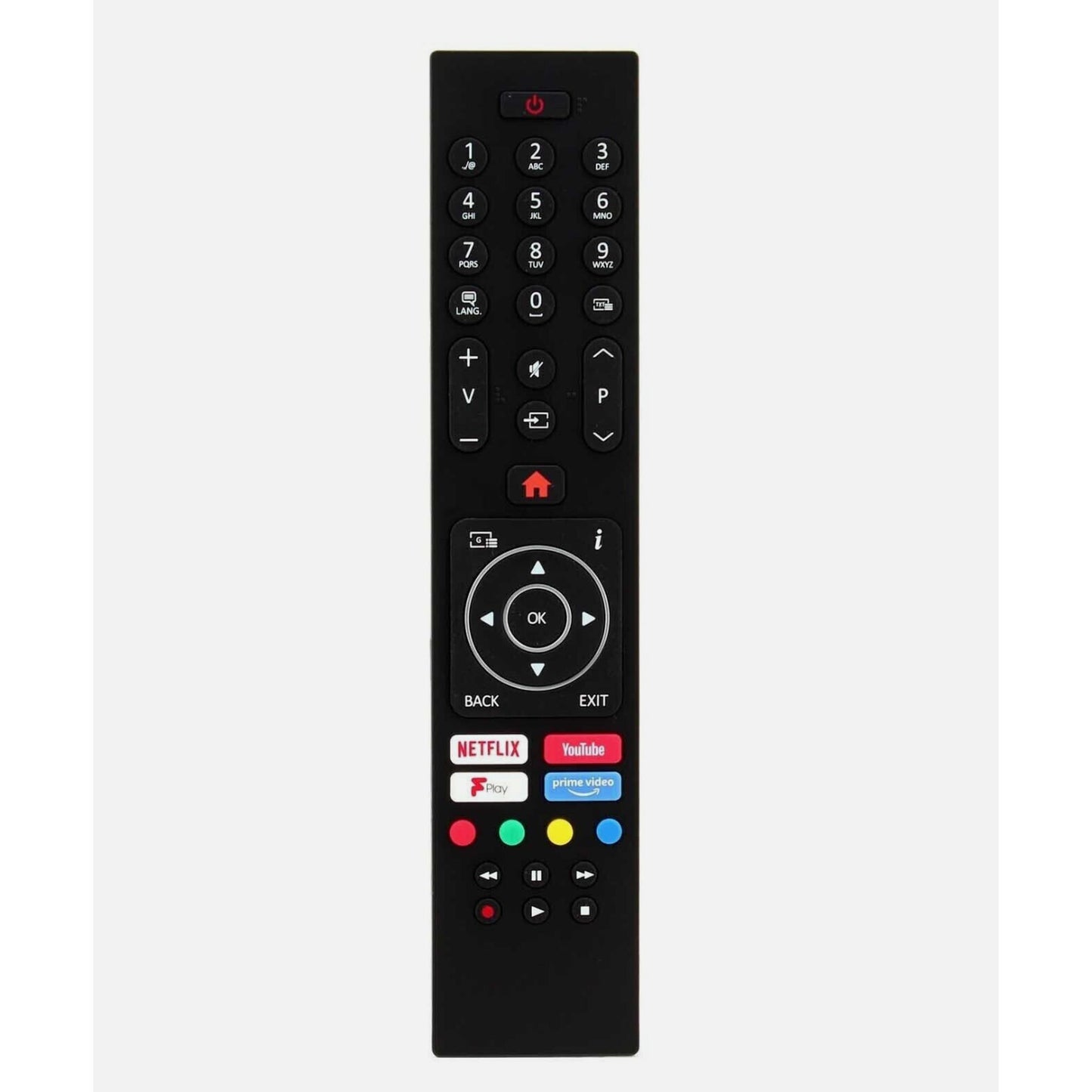 TV Remote Control Replacement For POLAROID Tv P40FPA0119A