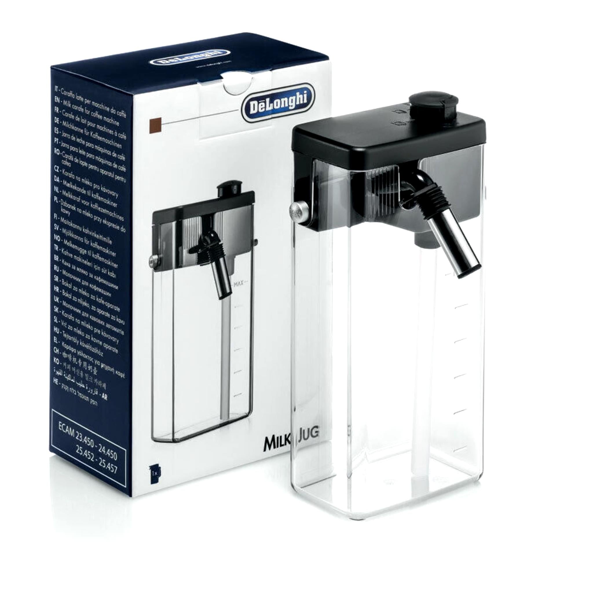 GENUINE DE'LONGHI MILK JUG TO FIT ECAM26.455 PRIMADONNA S DE LUXE DELUXE UK NEW!