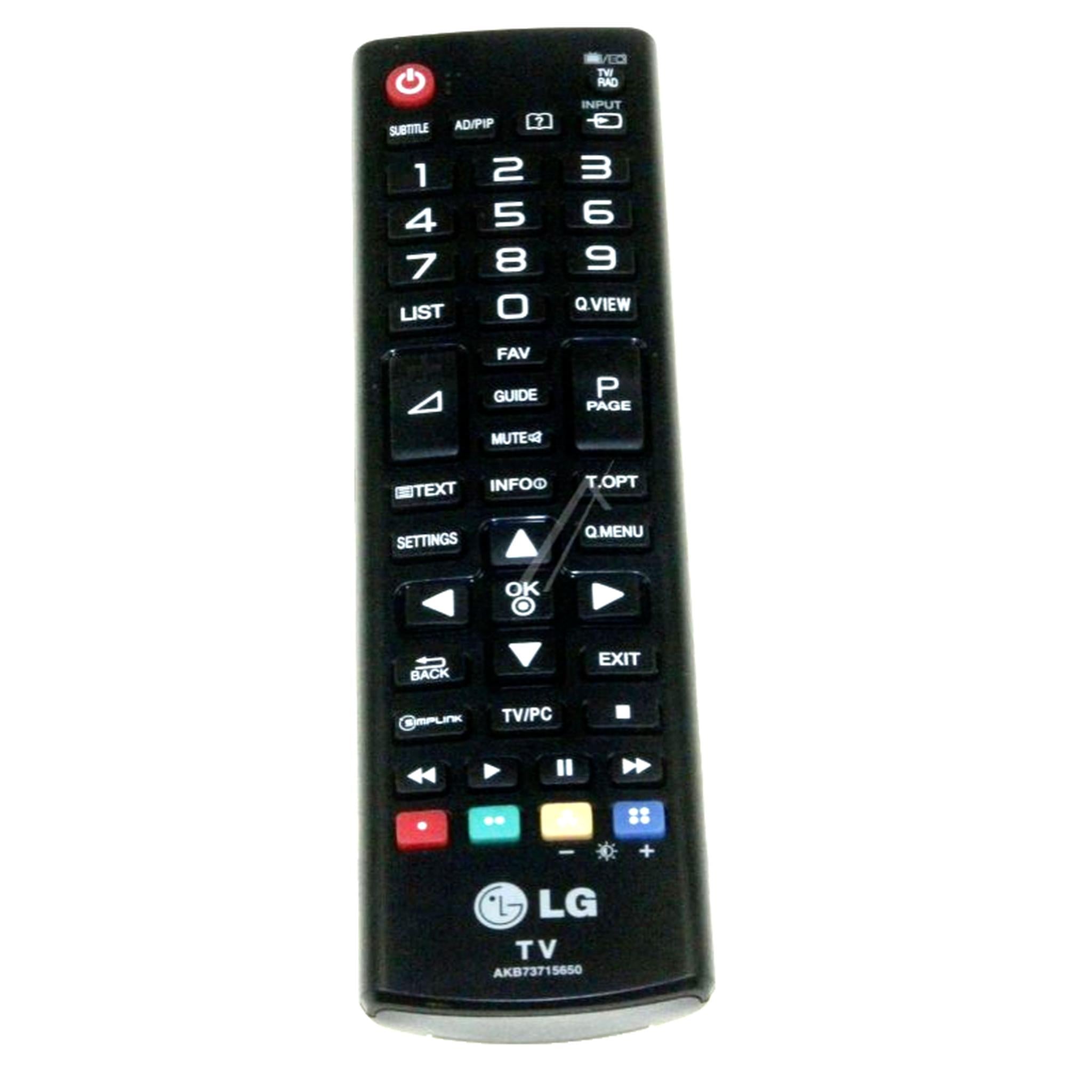 New Genuine LG TV / PC Remote Control AKB73715650