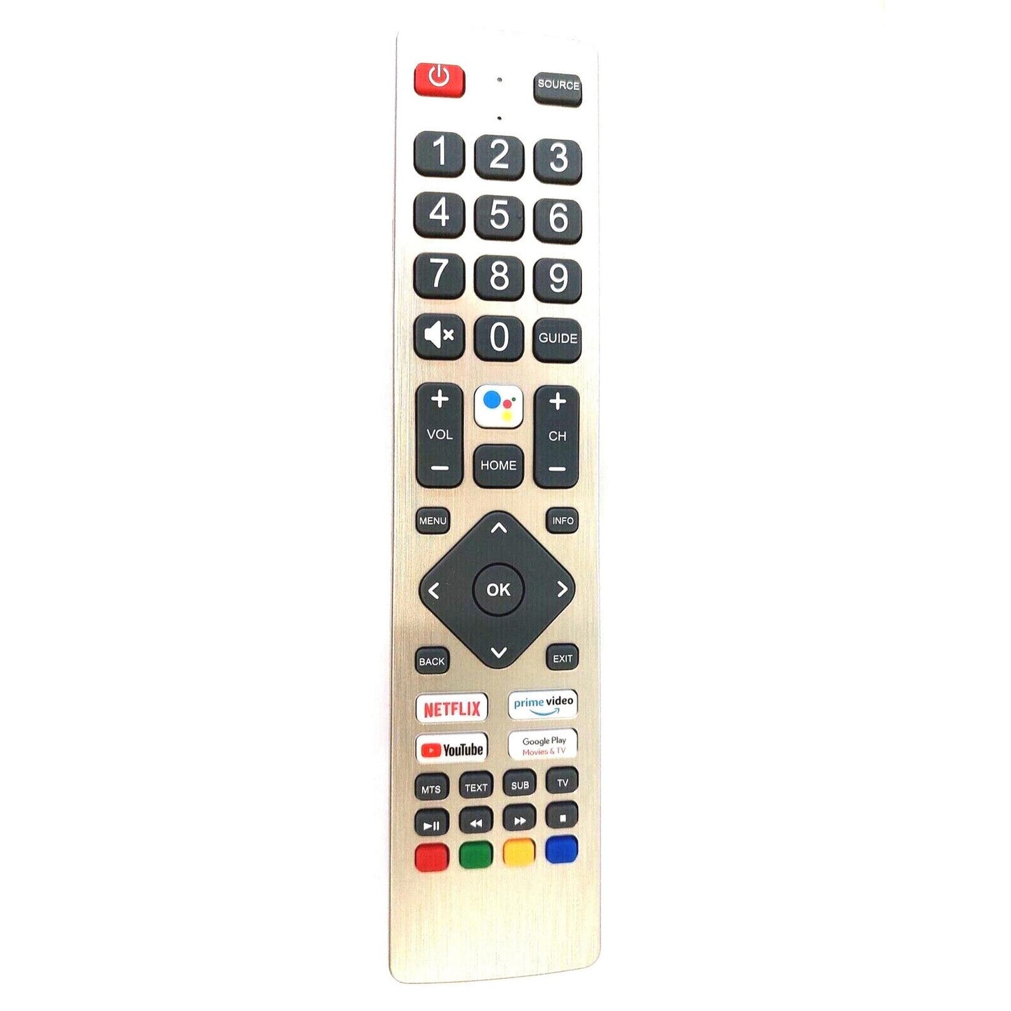 Voice Remote Control for Technika HD Android Smart TV P32RAM1071U 24A23B 32A23B