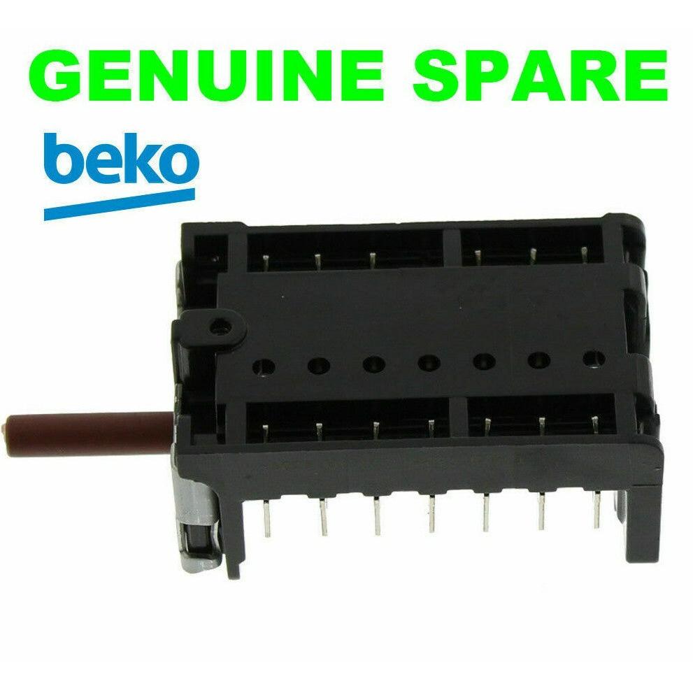 Oven Cooker Hob 4 Position Function Selector Switch 263900055 for BEKO / BLOMBERG
